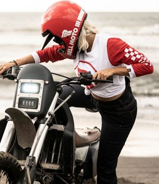 Riding Culture Motorradhose Straight Fit Women