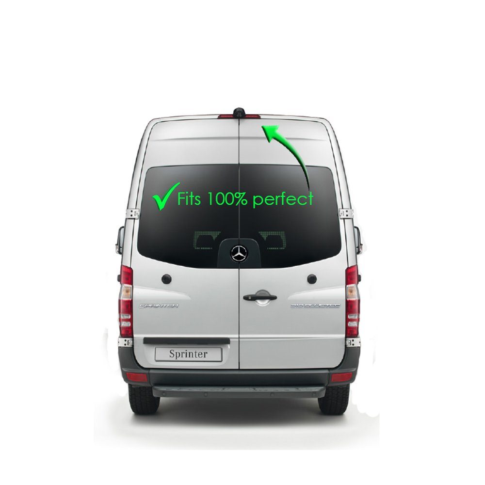 TAFFIO Für Mercedes Sprinter VW Crafter Bremsleuchte Rückfahrkamera+7"Monitor Rückfahrkamera