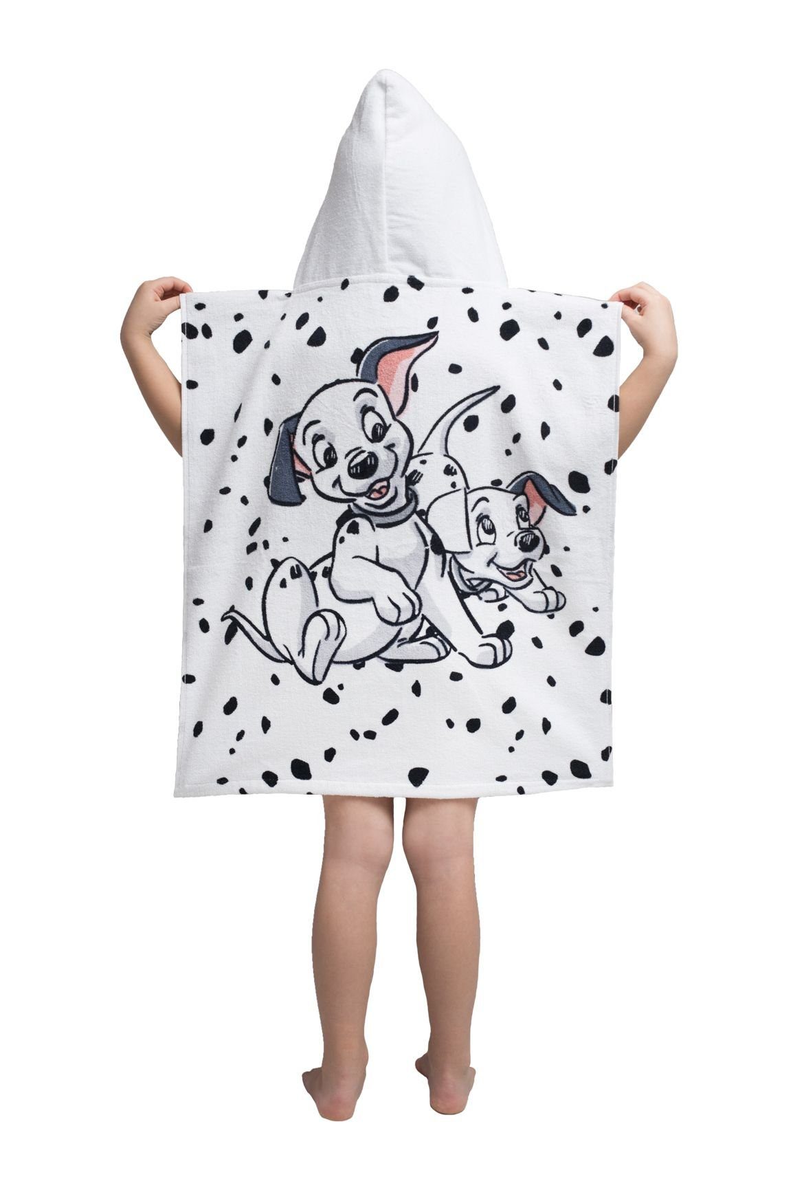Kapuze Disney mit Dalmatiner Badeponcho Fabrics 101 cm 50x115 Jerry Badeponcho