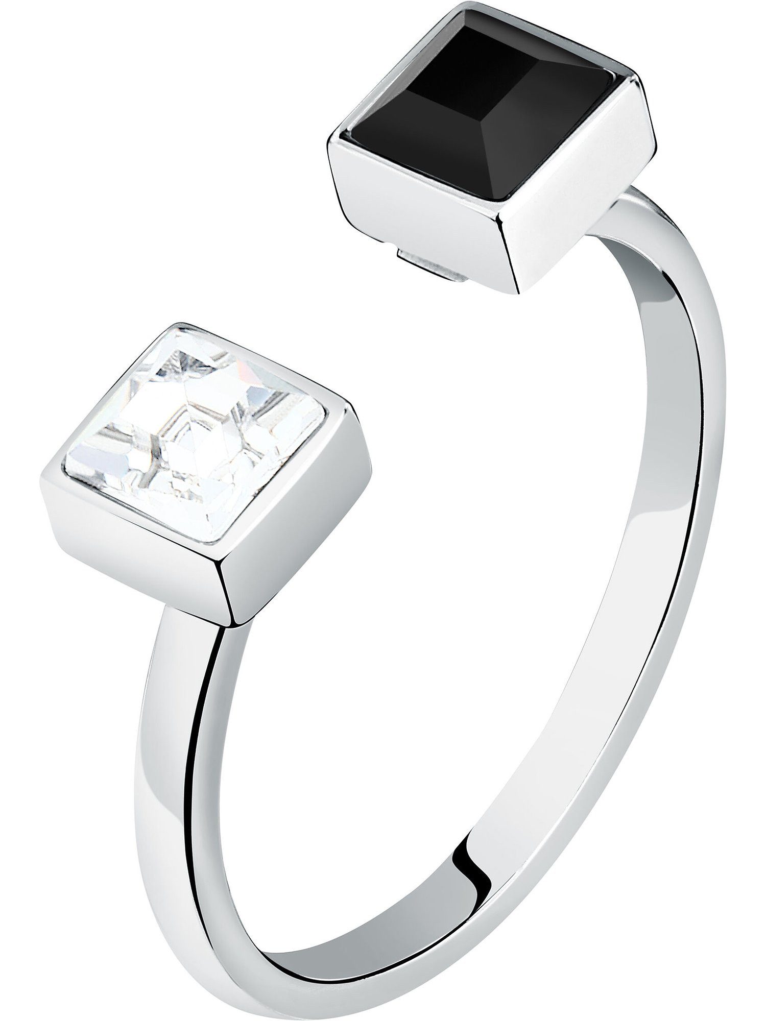 KARL LAGERFELD Fingerring Karl Lagerfeld Damen-Damenring Edelstahl Kristall günstig online kaufen