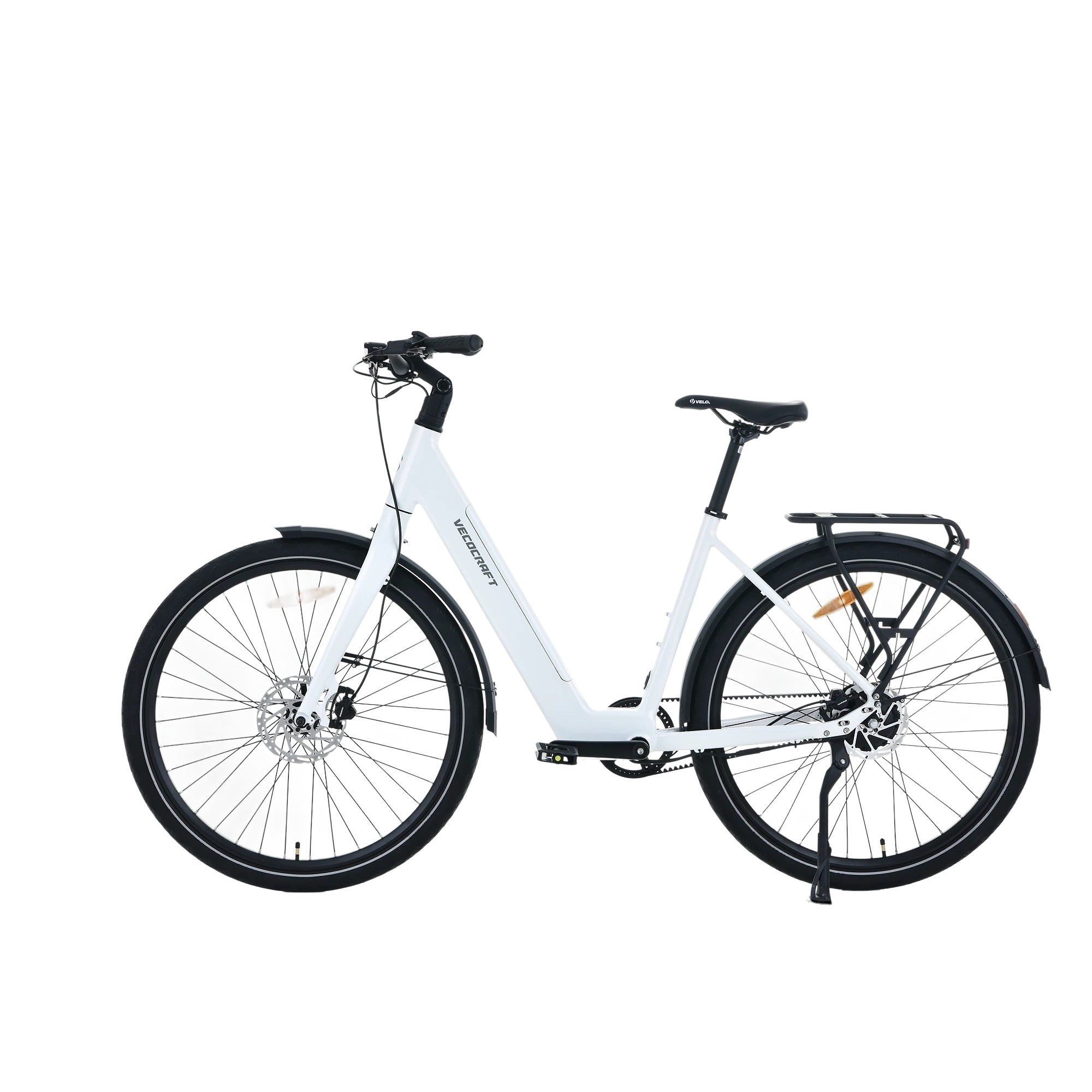 VECOCRAFT E-Bike Cityrad LUNA 2.0 360Wh 28 zoll e bike damen daul speed Riemenantrieb, 1 Gang, Heckmotor, 360 Wh
