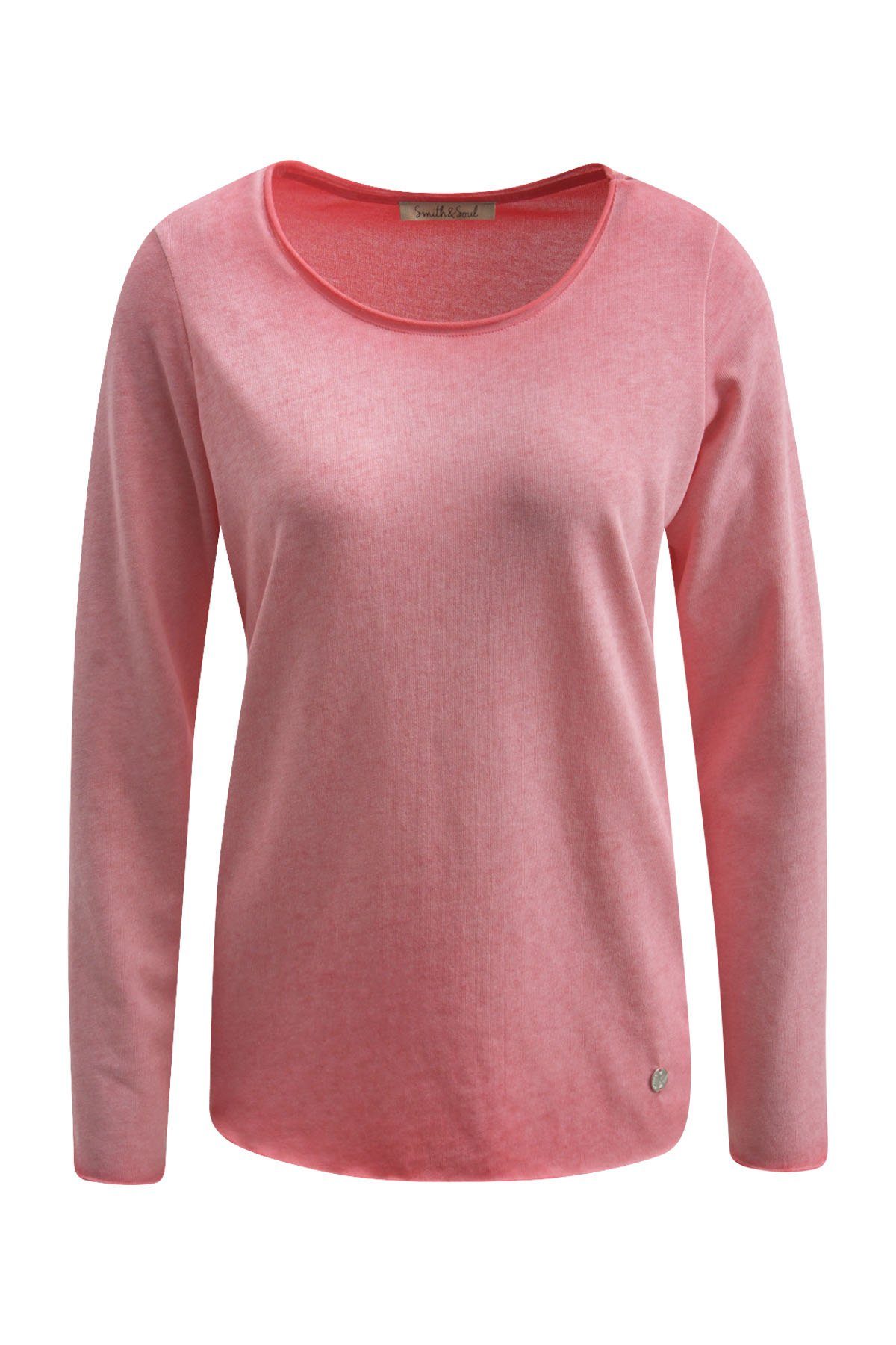 Smith & Soul Longsleeve Knit strawberry - Basic