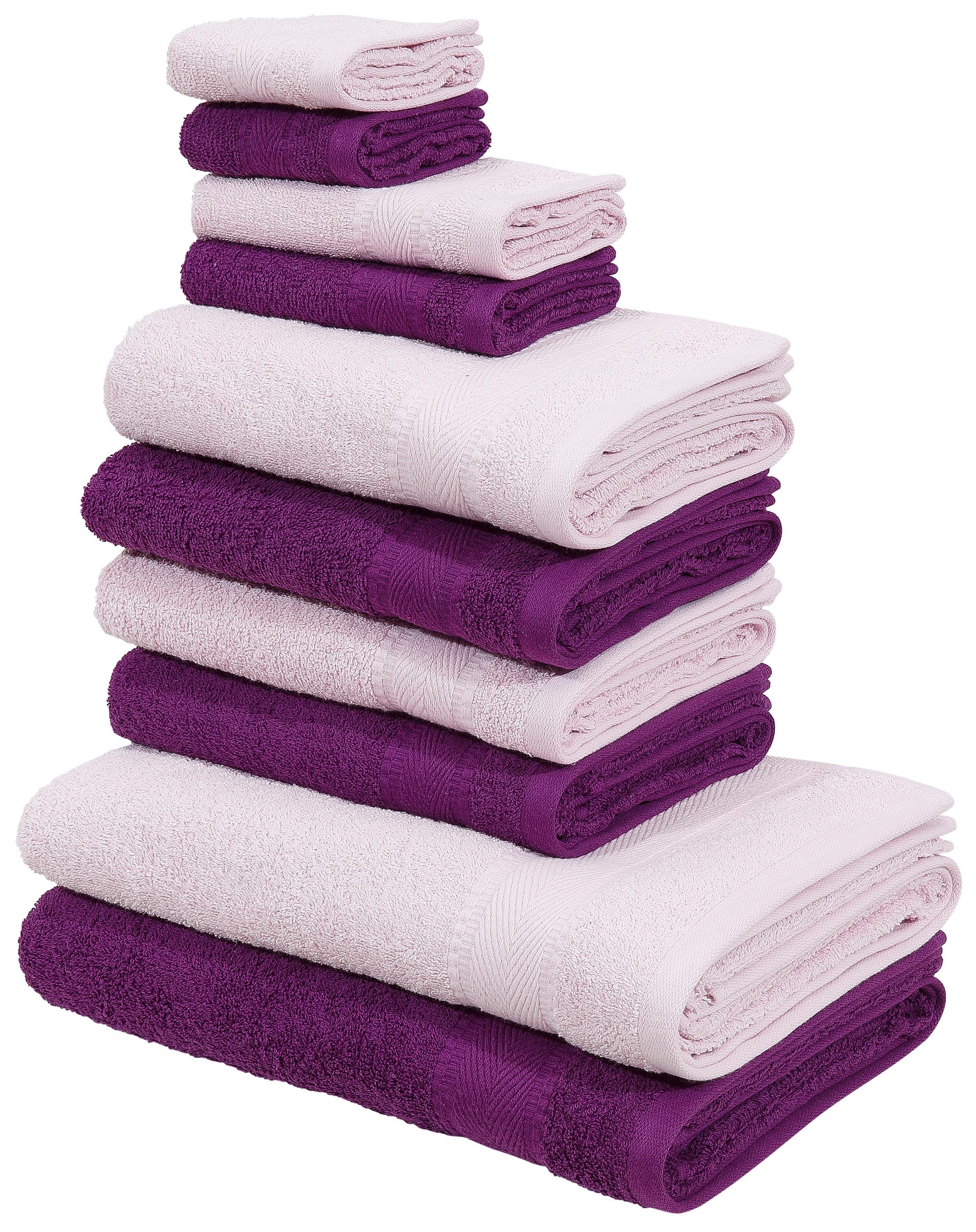 my home Handtuch Set Afri, Duschtücher, günstig online kaufen