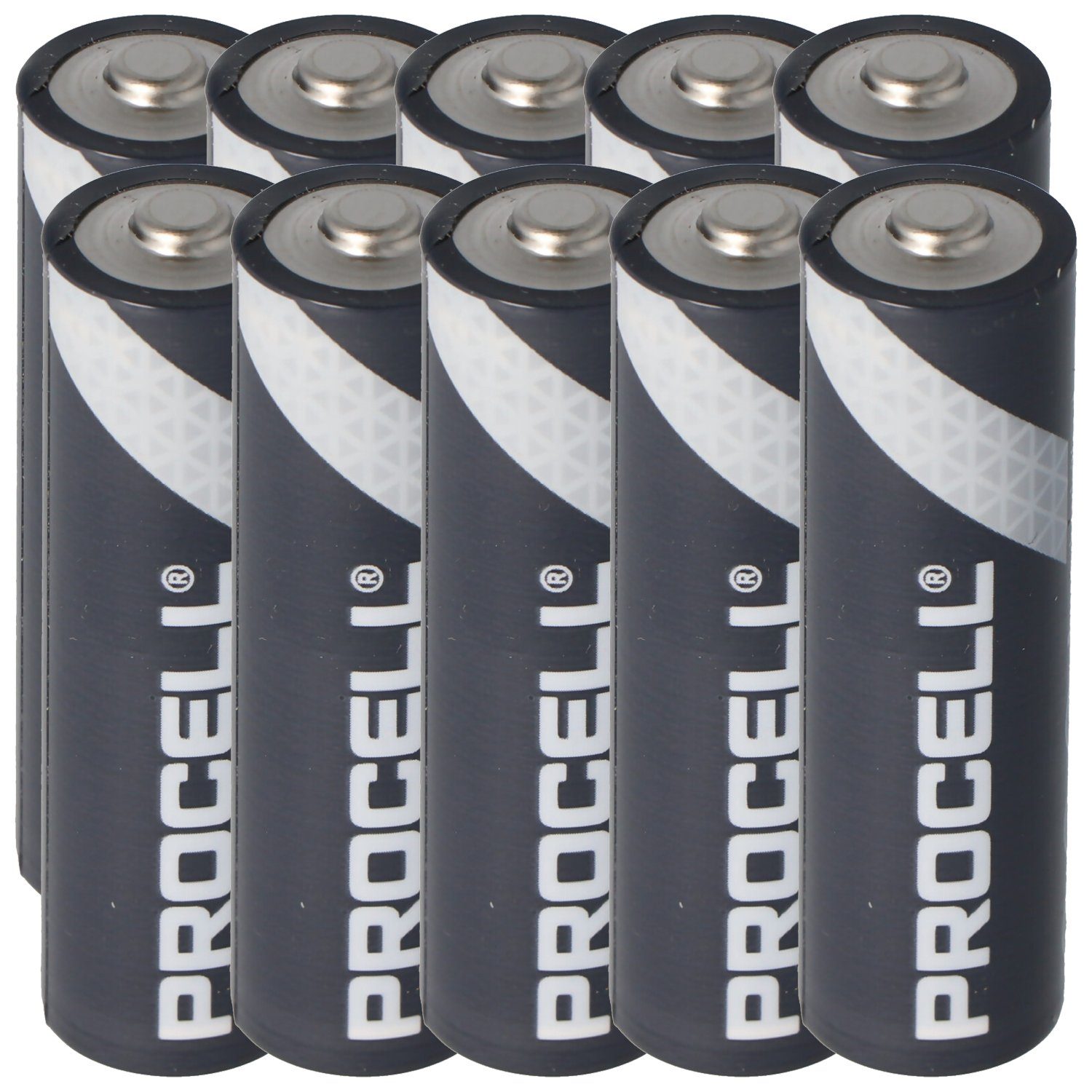 Duracell »10 Stück Duracell Procell Alkaline AA Mignon, LR6« Batterie ...