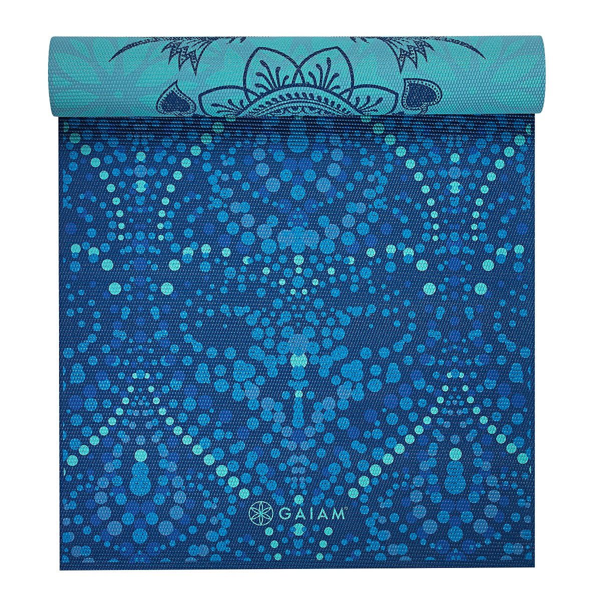 GAIAM Yogamatte Gaiam Reversible Yogamat - 6 mm - Mystic Sky