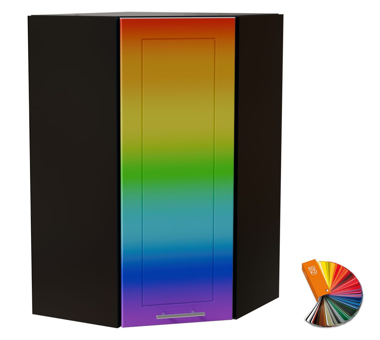 RAL Wunschfarbe matt (K5) | Korpus: schwarz