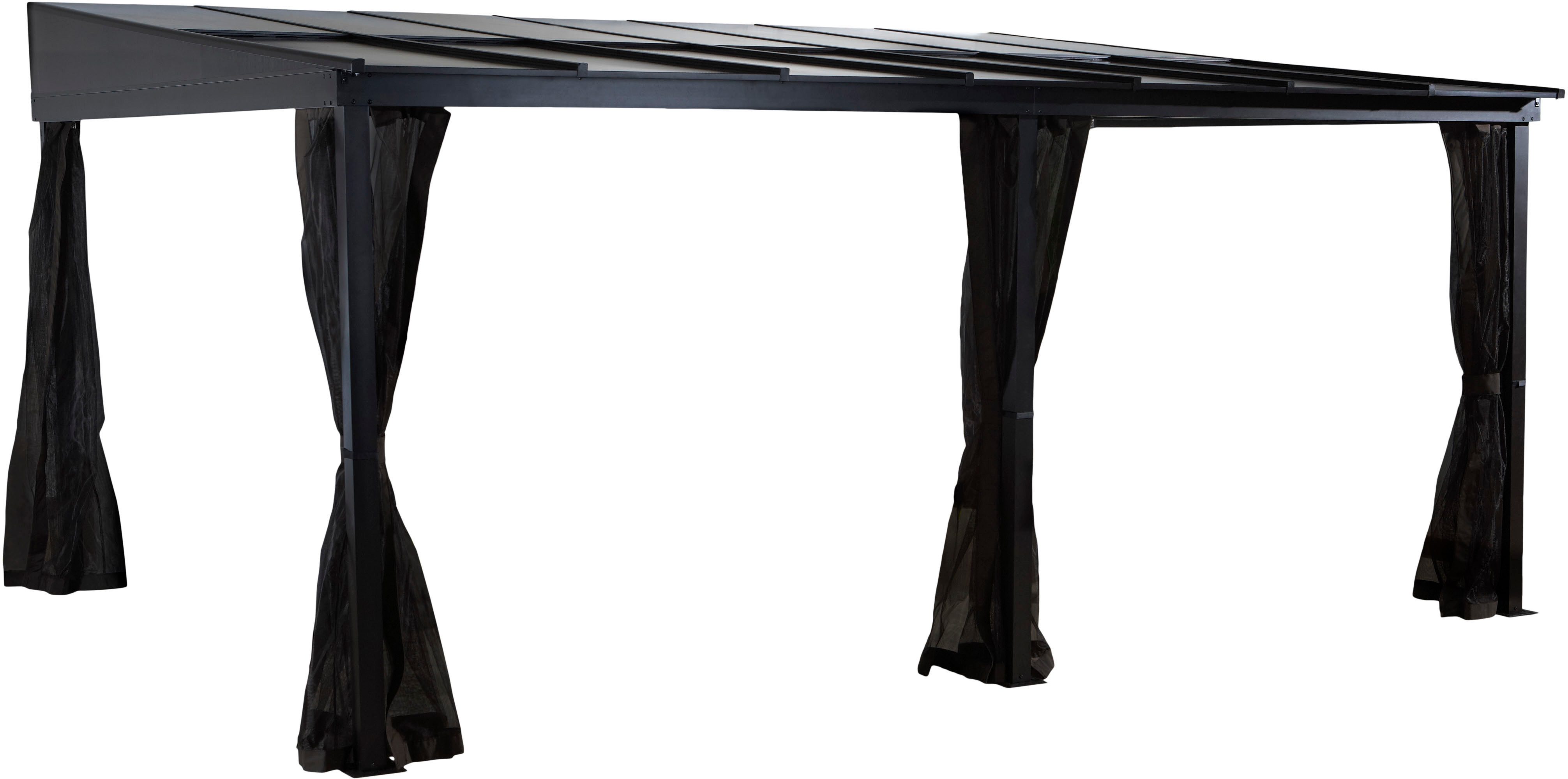 Sojag Anbaupavillon St.Barth, (Set), BxTxH: 483x363x240 günstig online kaufen