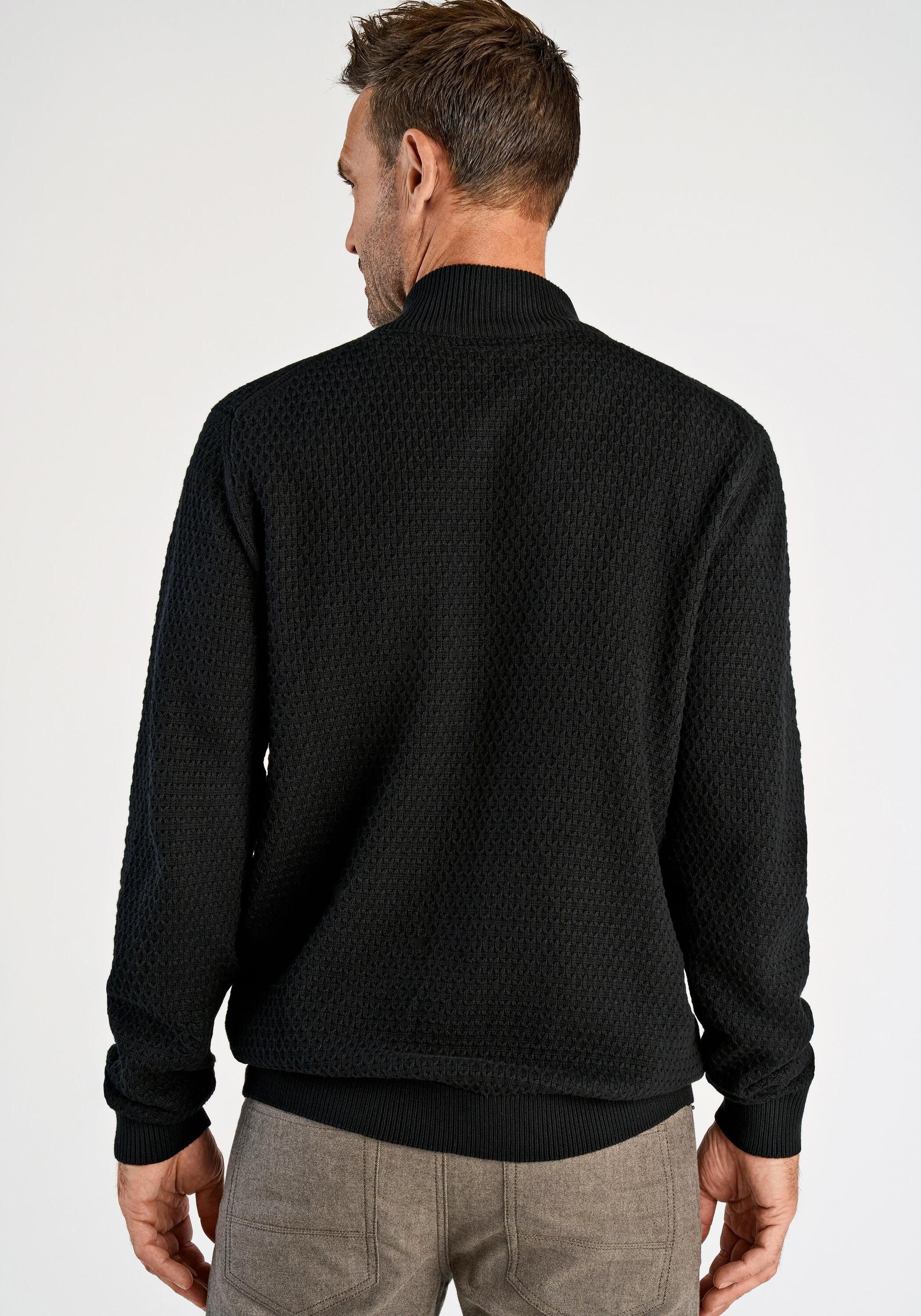 BISON Strickjacke Cardigan Comfort Fit