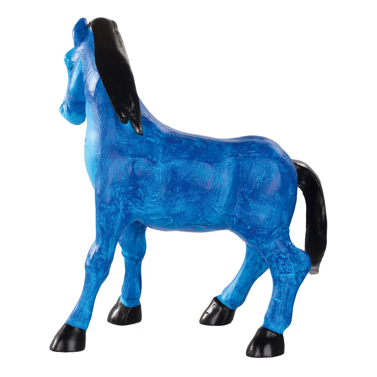 Skulptur Figur Franz Marc »Blaues Pferd«.