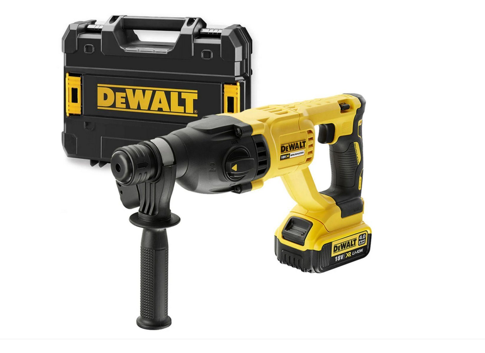 Marteau Perforateur Burineur Sans Fil DeWALT 18V SDS-plus 24mm 2.1J - Avec Batterie Powerstack 5Ah