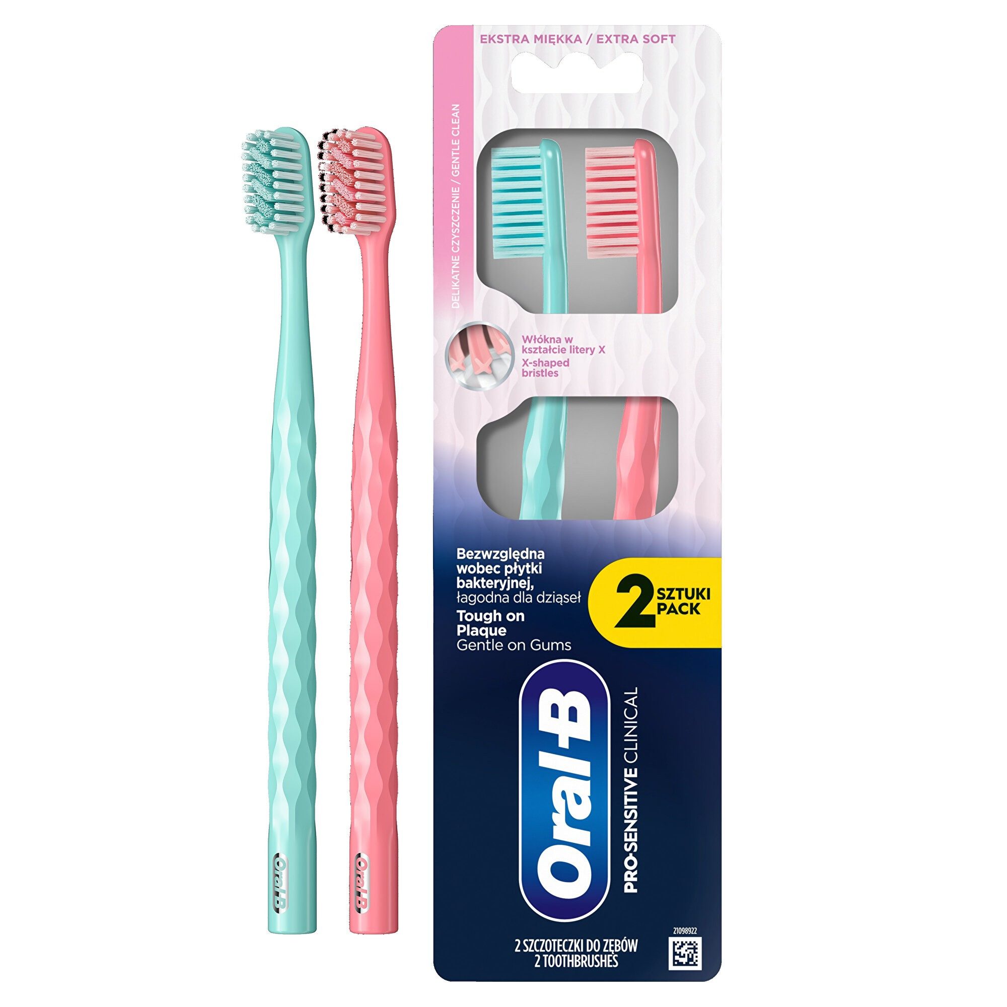 Oral-B Zahnbürste Zahnbürste Pro Sensitive-Clinical