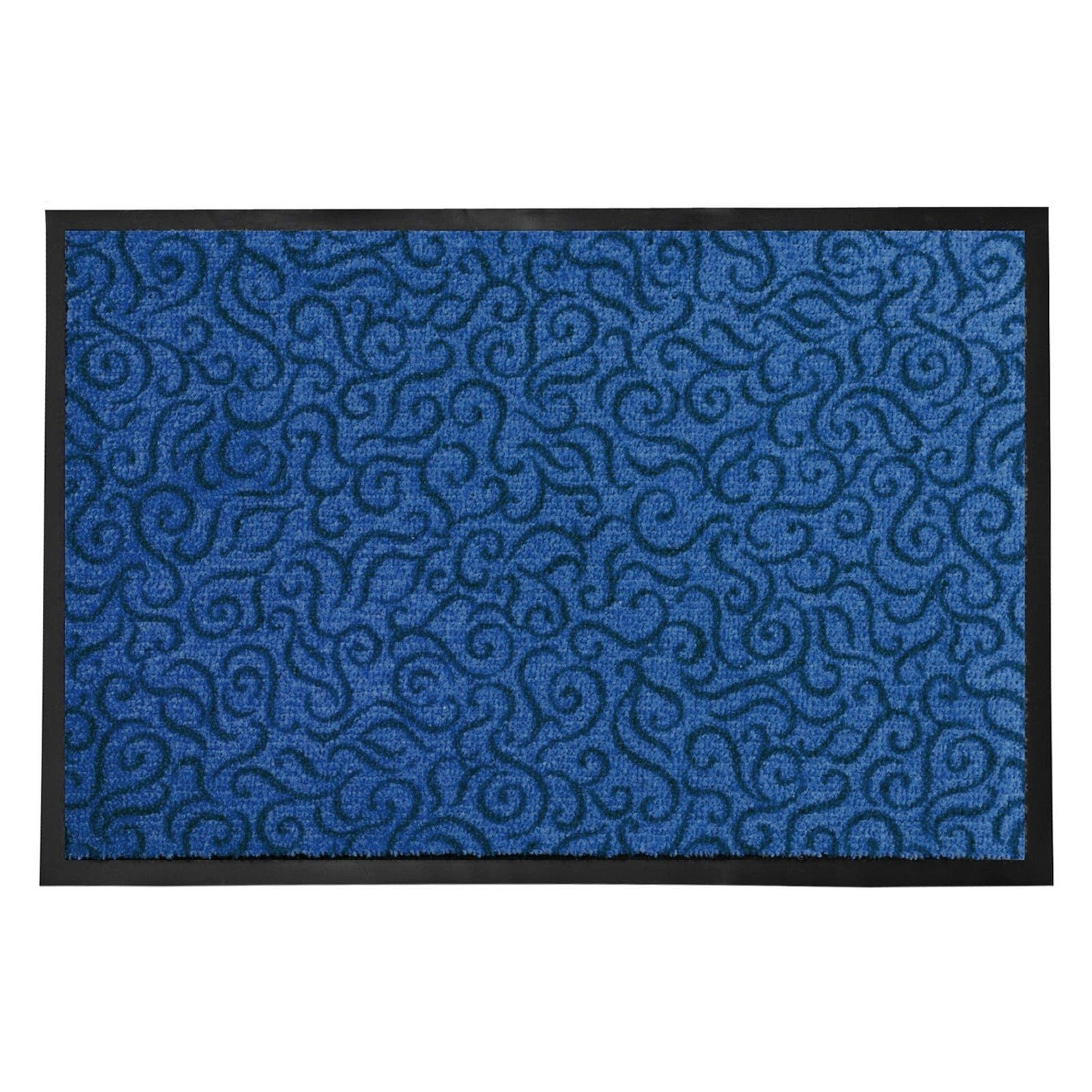 Fußmatte Sauberlaufmatte Brasil Fixgrößen, Viele 6.5 mm Floordirekt, Farben Größen, Höhe: & Blau