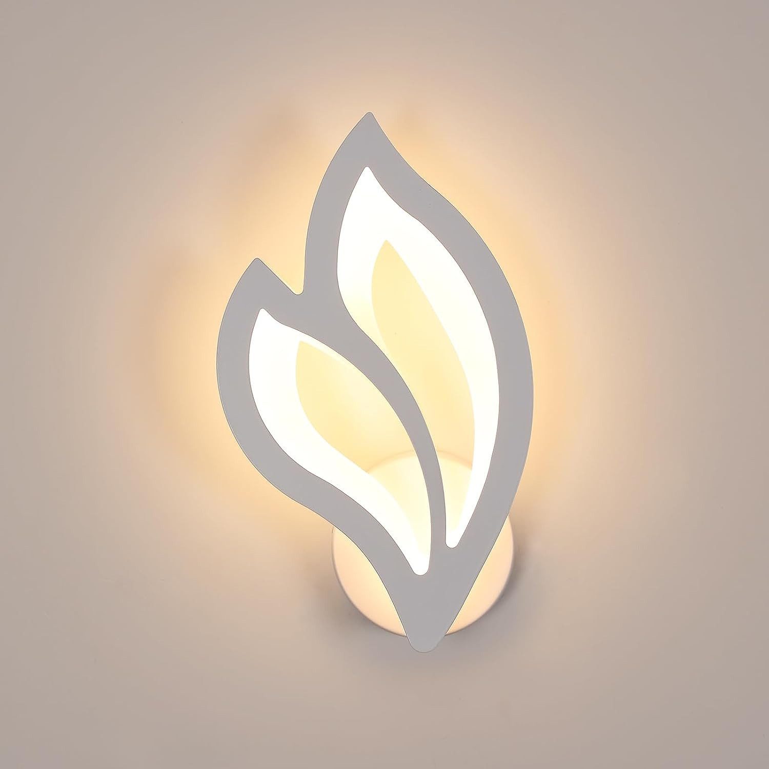 Goeco Wandleuchte Elegante Blumenform Wandleuchte aus günstig online kaufen