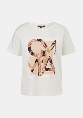 Comma Kurzarmshirt T-Shirt aus Modalmix