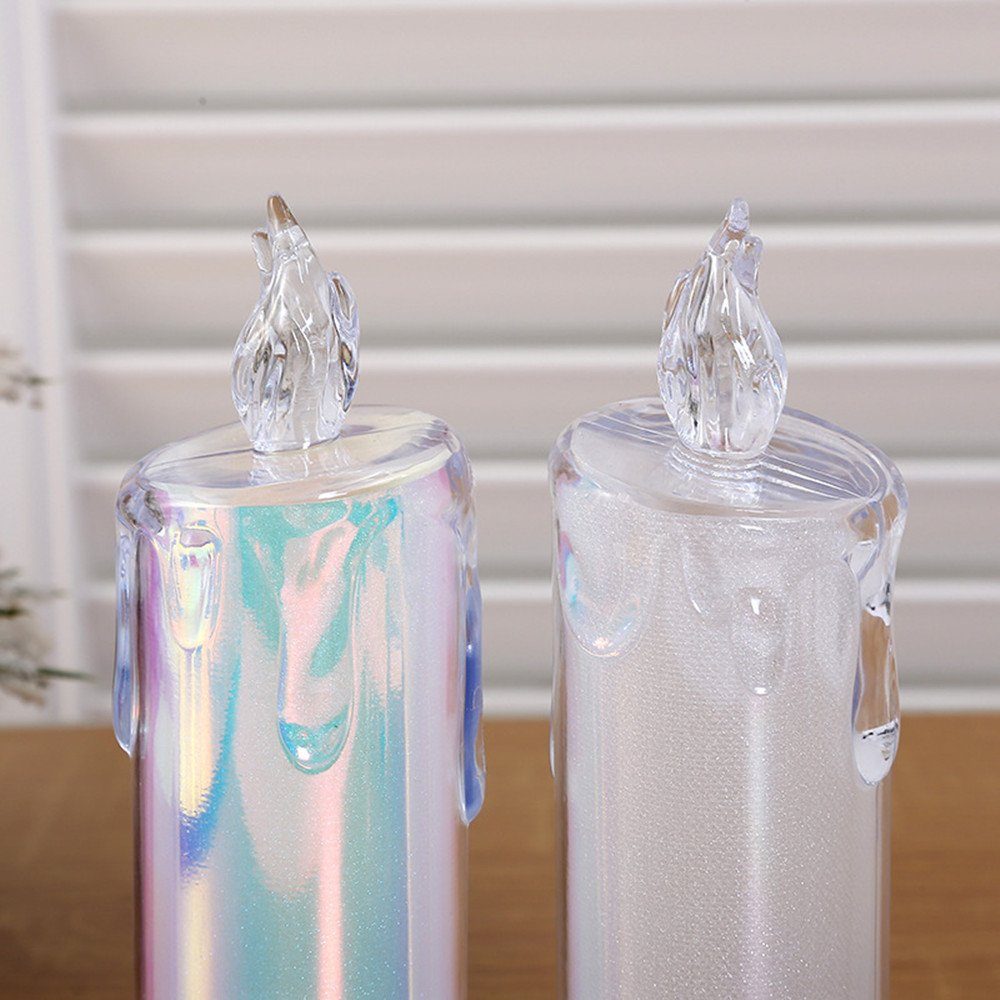 autolock LED-Kerze 4 Stück LED Kerzen Set,Warmweiß Weinachten LED Kerzen, ( günstig online kaufen