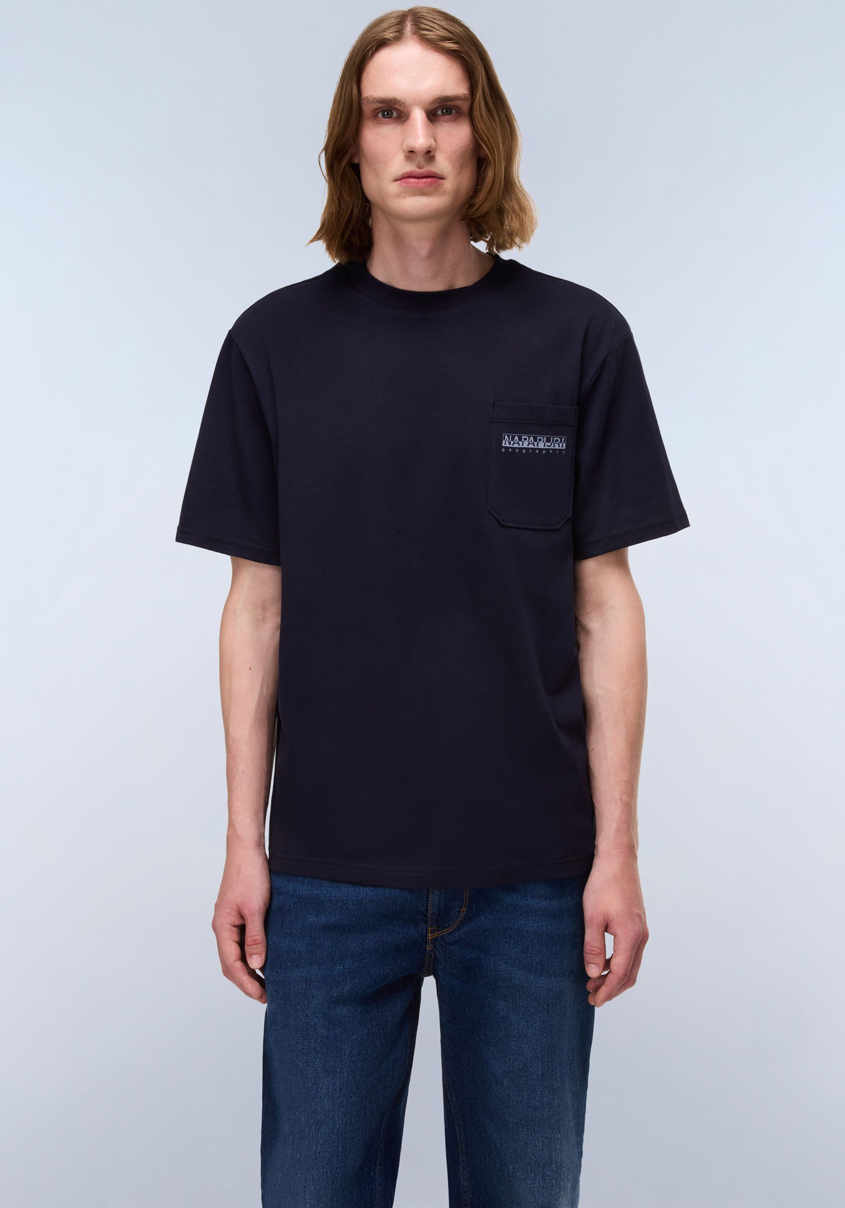 Napapijri T-Shirt S-FANES Regular fit mit Rundhalsausschnitt günstig online kaufen