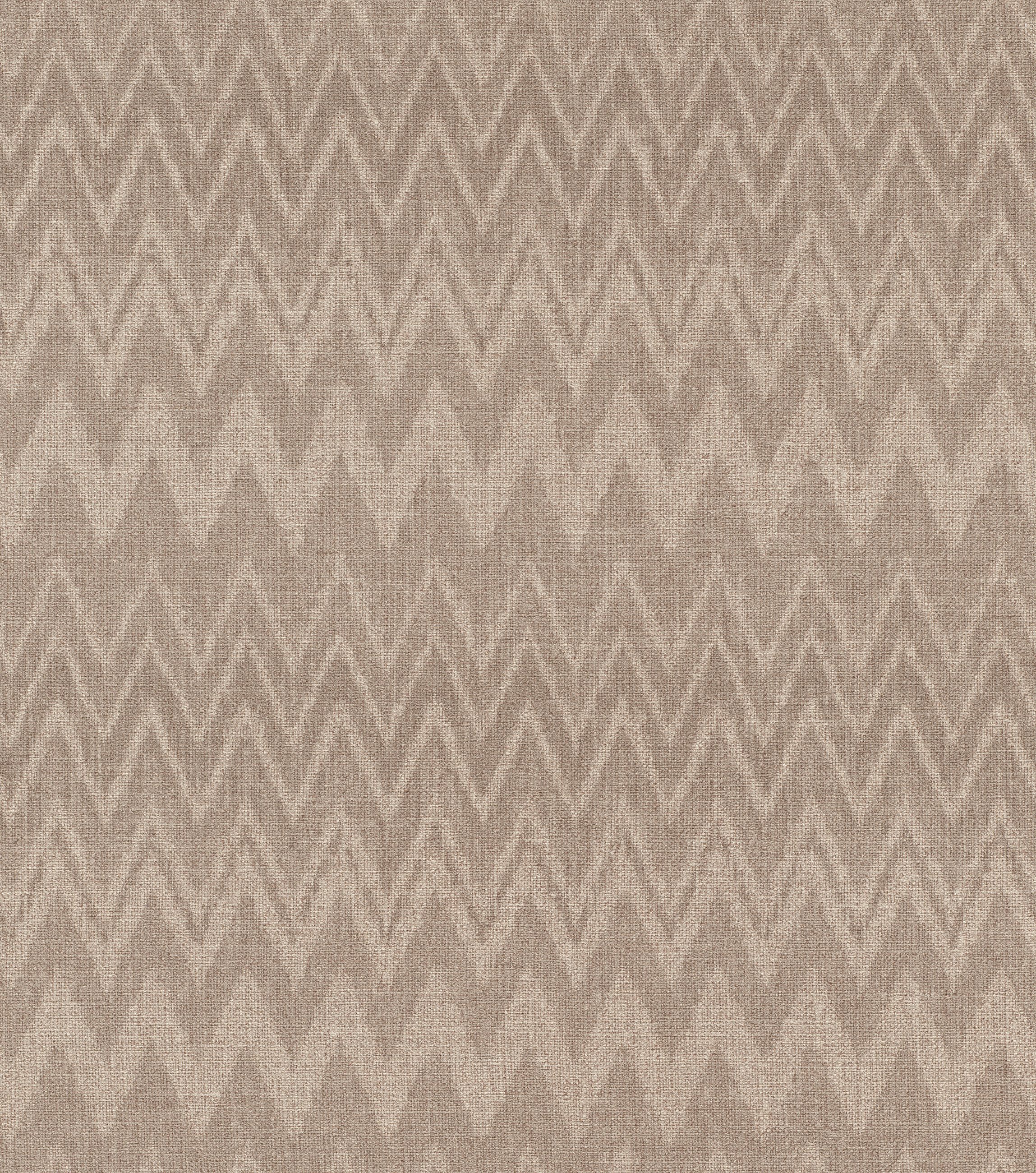 Rasch Vliestapete Fischgrät-Muster - Vinyltapete Rosa Rosé, grafisch, (1 Rolle, 1 St., Kollektion Atelier Tissé - 10,05 m x 0,53 m), gute Lichtbeständigkeit, feucht abwischbar, restlos abziehbar