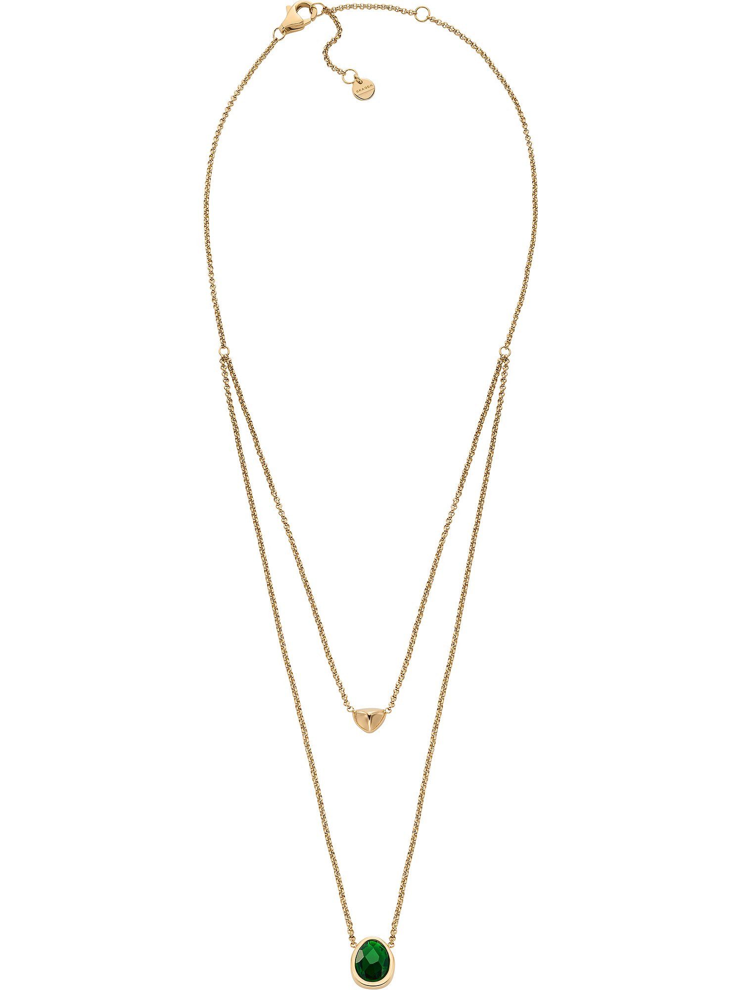 Skagen Edelstahlkette Skagen Damen-Kette...