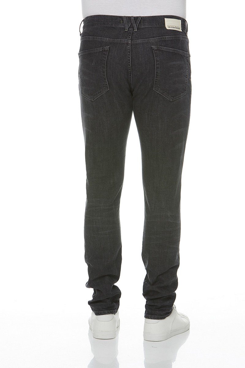 539 Steve Slim-fit-Jeans slim wunderwerk black flex high