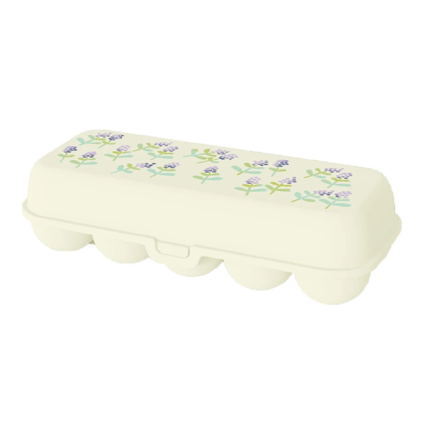 KOZIOL Eierkorb Eierbox Eggs To Go Bloomies blossom, Kunststoff