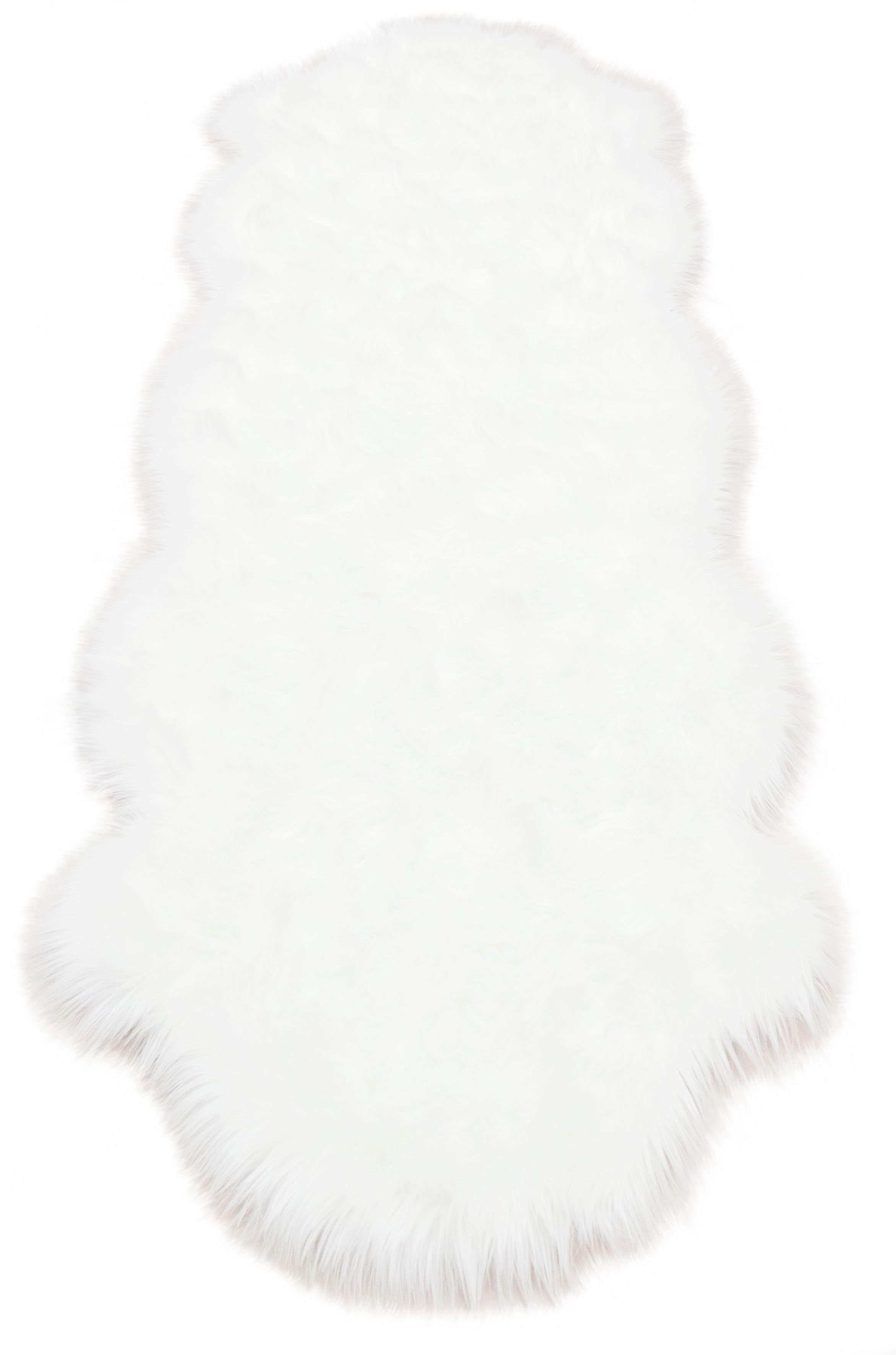 my home Fellteppich Dena Teppiche, Fellform, waschbar, fellförmig, Höhe: 60 mm, Kunstfell, weich, Uni-Farben, Wohnzimmer, Schlafzimmer, Esszimmer. Reduzierter Preis € 16,96. Unverbindliche Preisempfehlung € 109,99