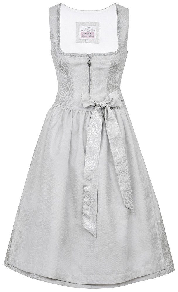 MarJo Dirndl Dirndl Pegnitz 70cm Länge pastellgrau