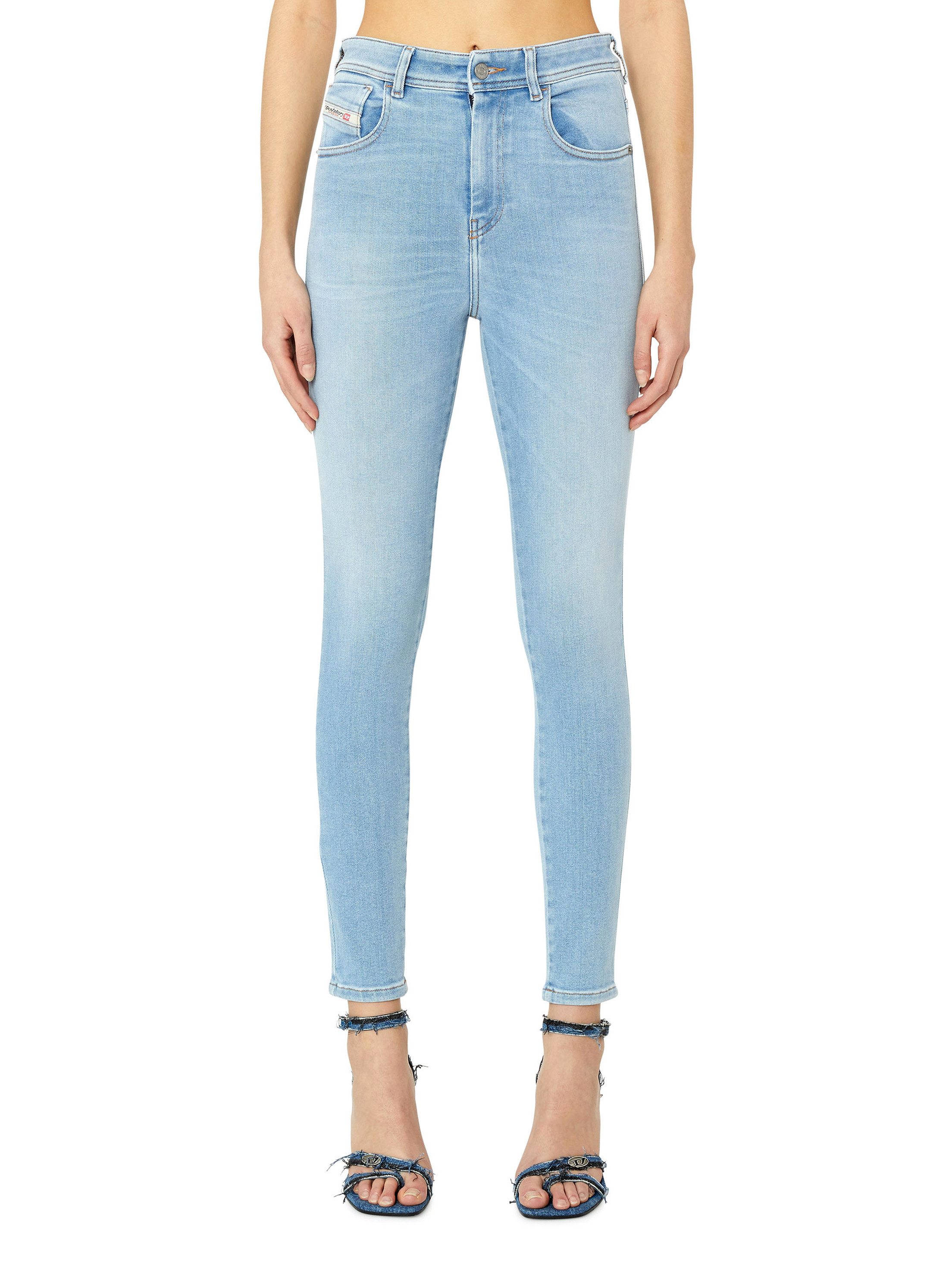 Skinny-fit-Jeans High Waist Superstretch - SLANDY-HIGH 09E76 - Длина:32