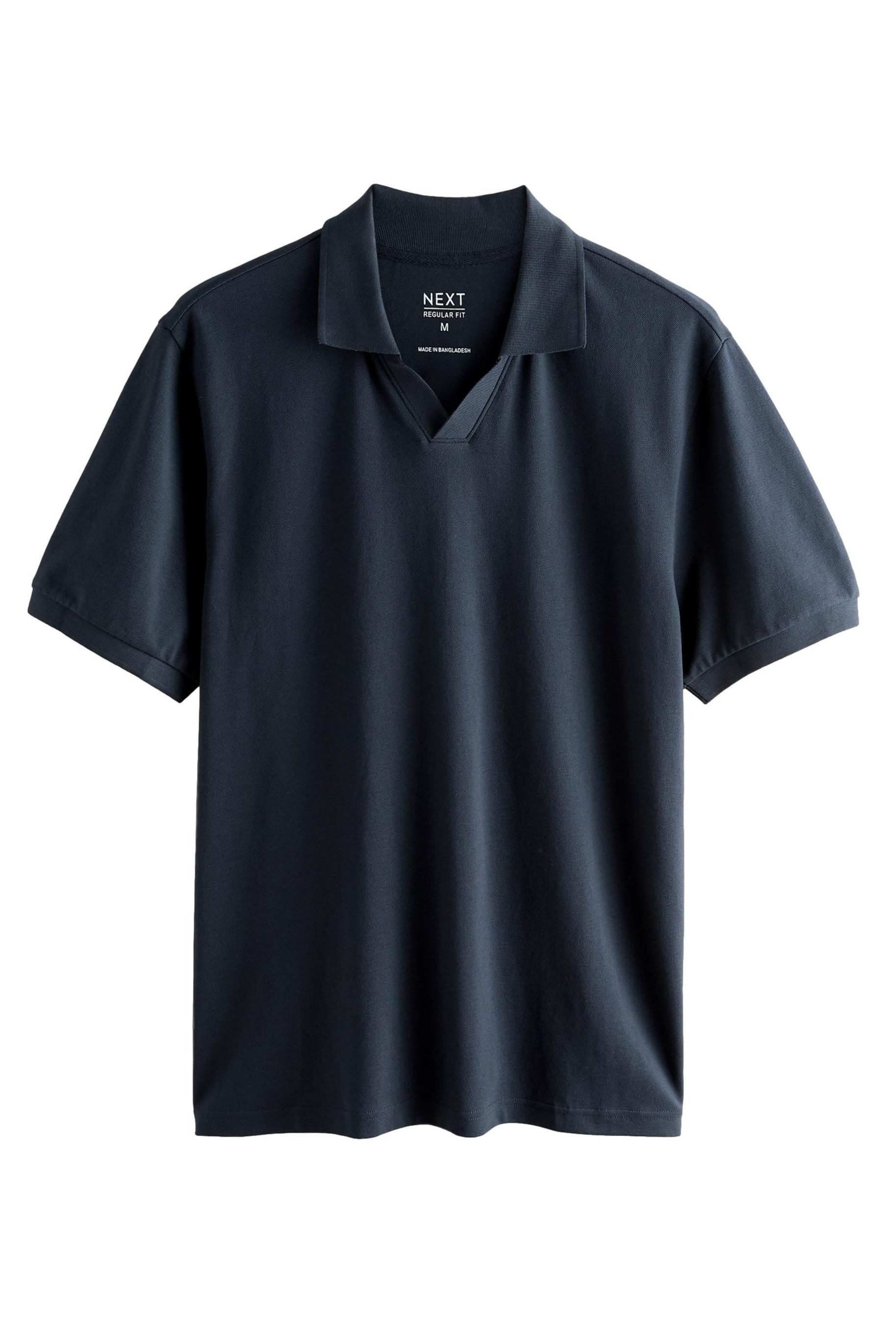 Poloshirt Kurzärmeliges Pikee-Poloshirt