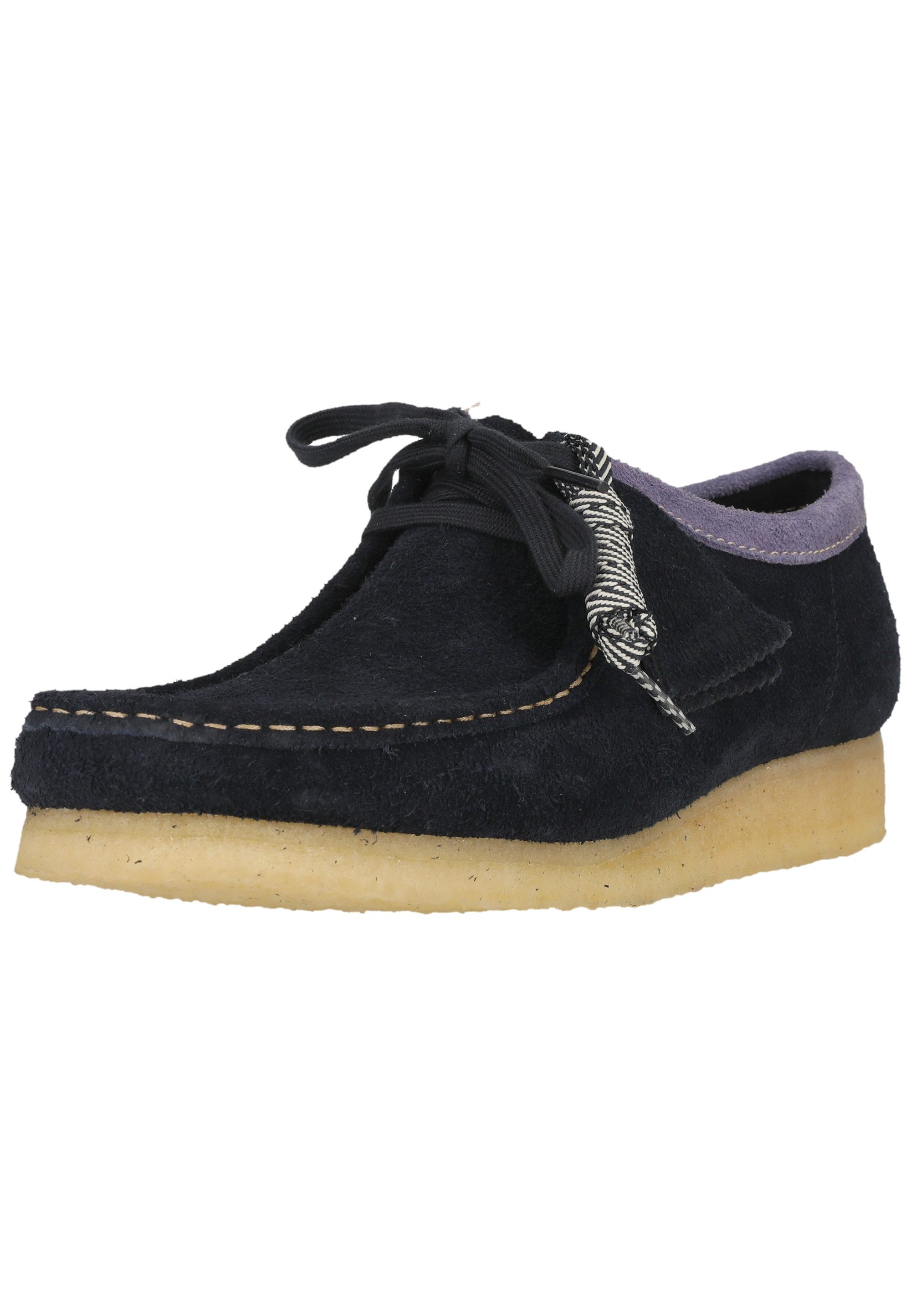 Clarks Wallebee Schnürschuh mit Kreppsohle