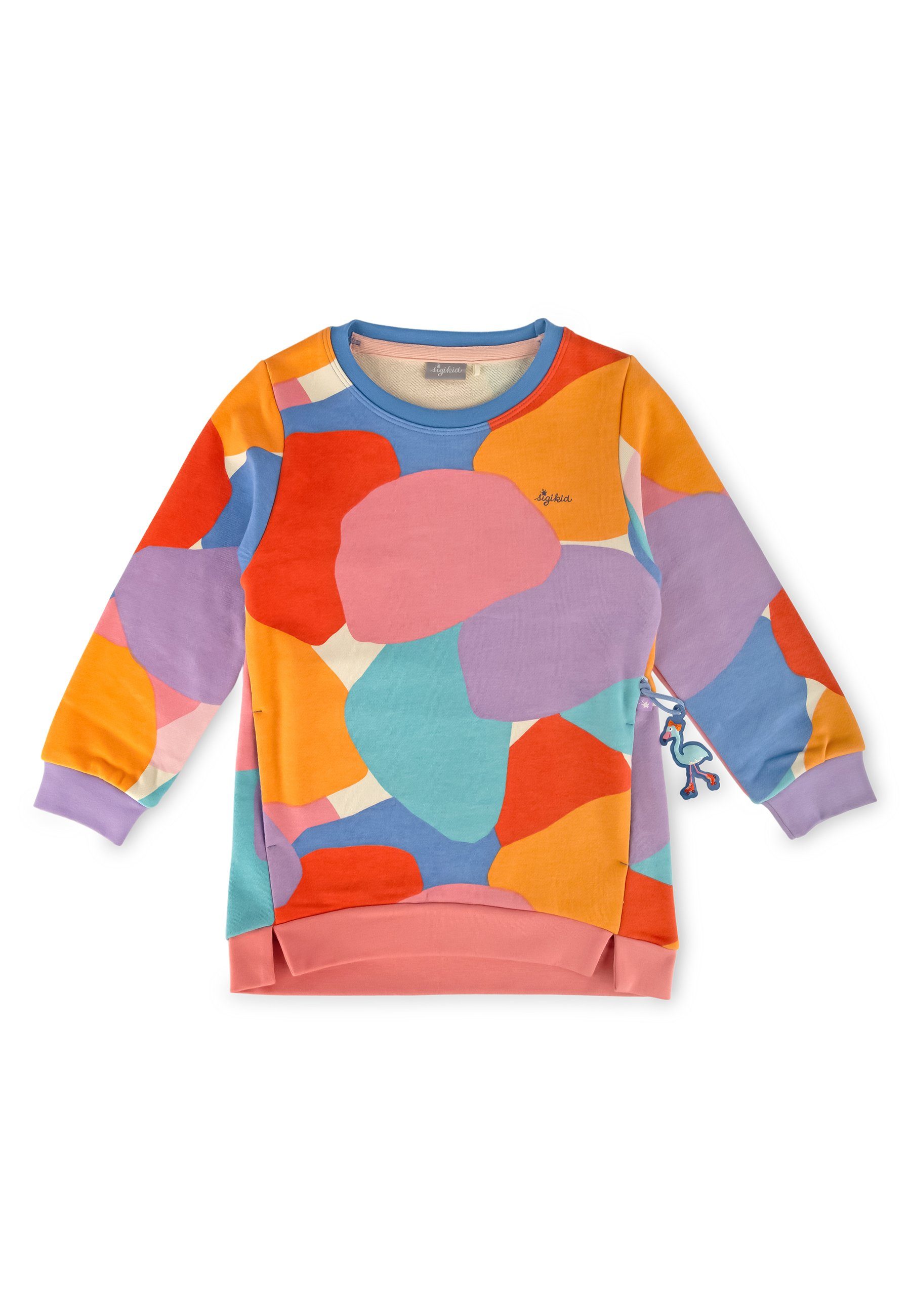 Sigikid Sweatshirt Kindershirt Sweat-Longshirt Wild Flamingo (1-tlg)