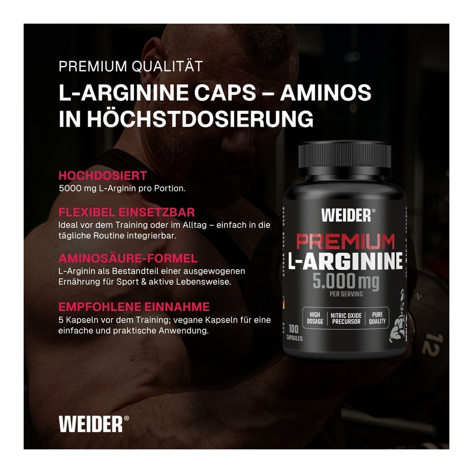 WEIDER® Weider L-Arginine Caps Kapseln