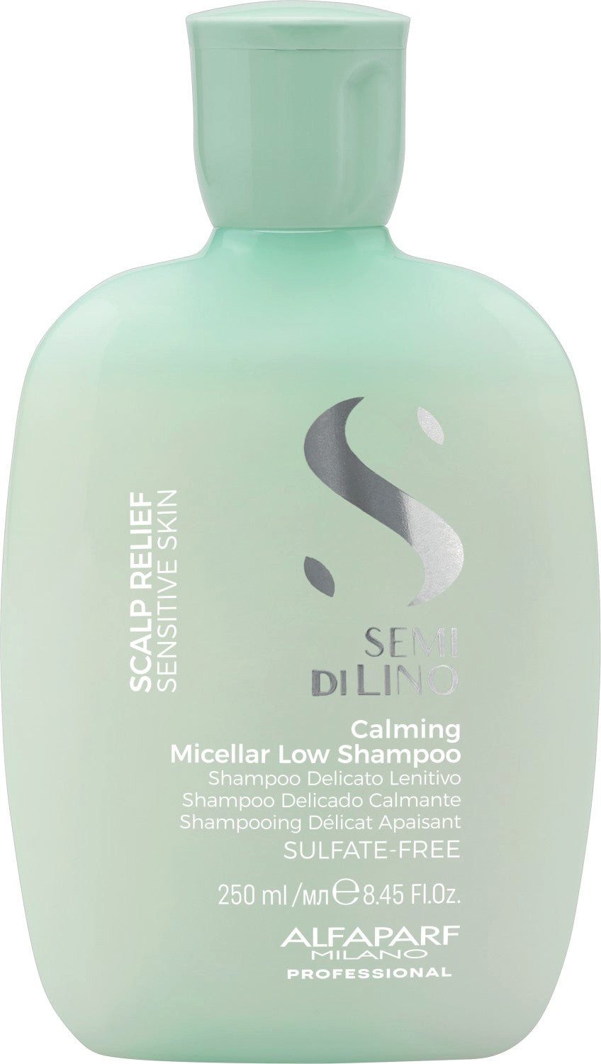 Alfaparf Haarshampoo Semi di Lino Scalp Relief Calming Micellar Low Shampoo 250 ml