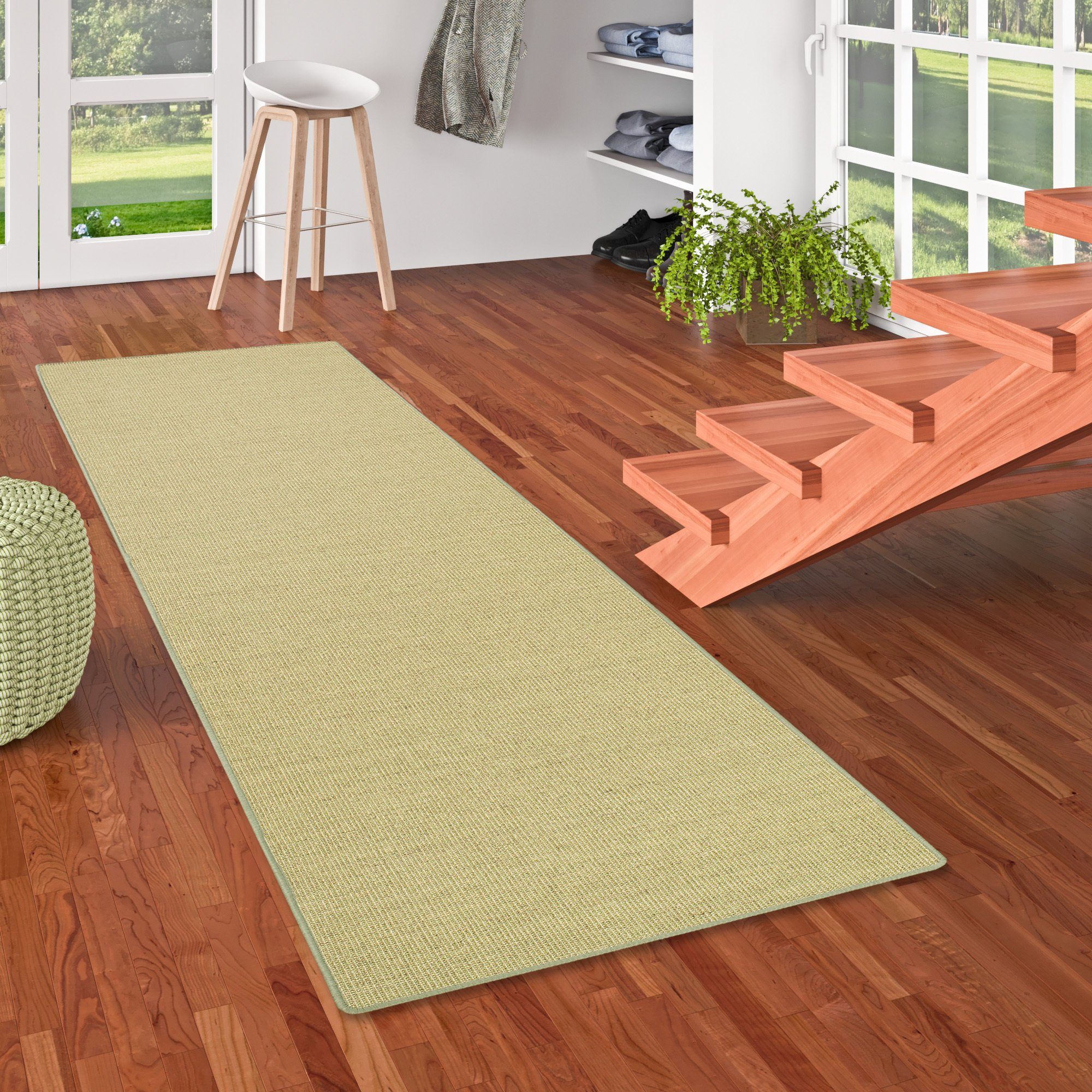 Snapstyle Sisalteppich Sisal Natur Läufer Teppich, günstig online kaufen