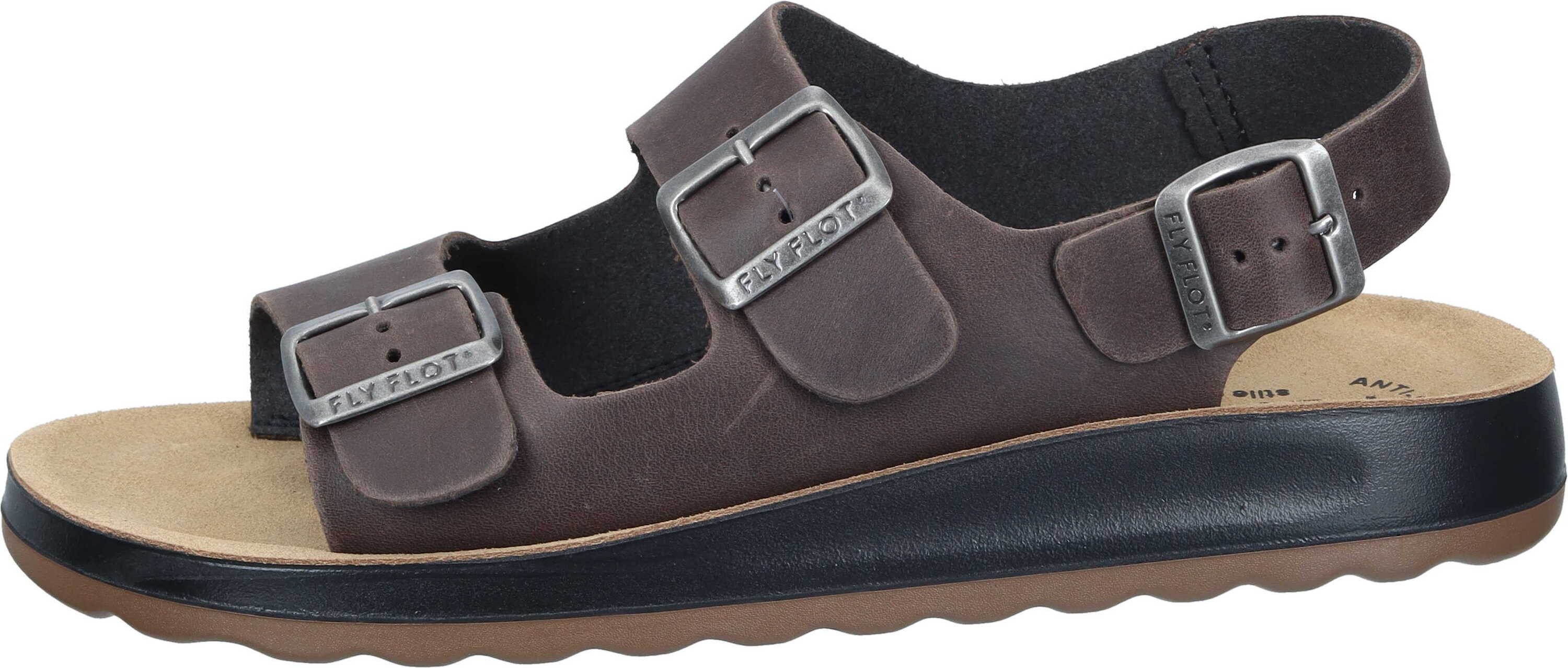 Fly Flot Sandaletten Sandalette aus echtem Fettleder