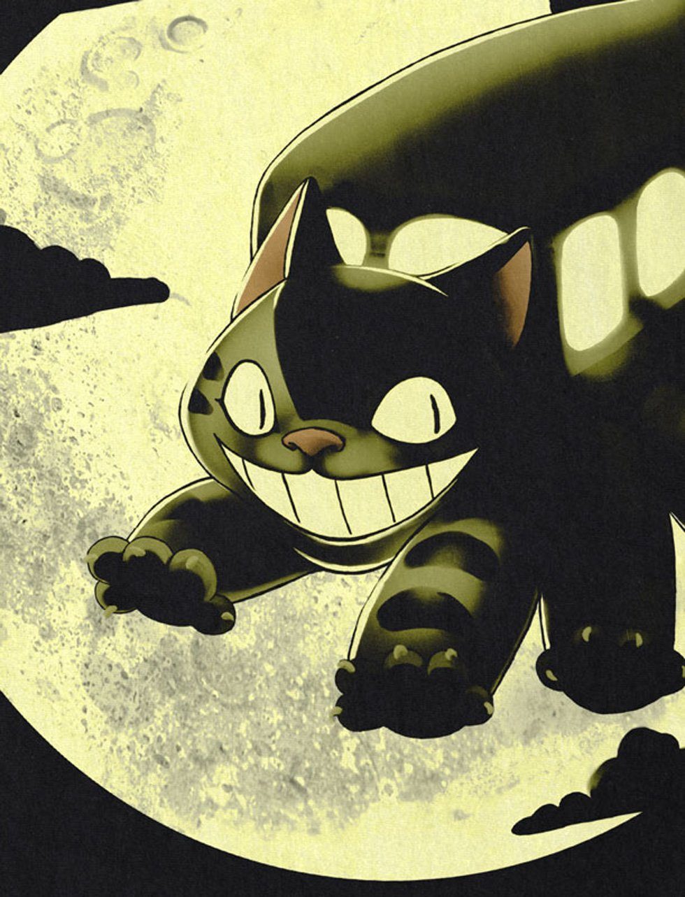 style3 T-Shirt Totoro Nekobus stop neko anime ghibli mein nachbar tonari to günstig online kaufen