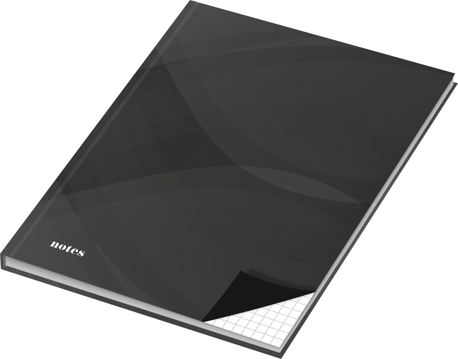 Notizbuch 5 Kladden / Notizbuch / DIN A5 / 96 Blatt / kariert / 70g/m² / Farbe: