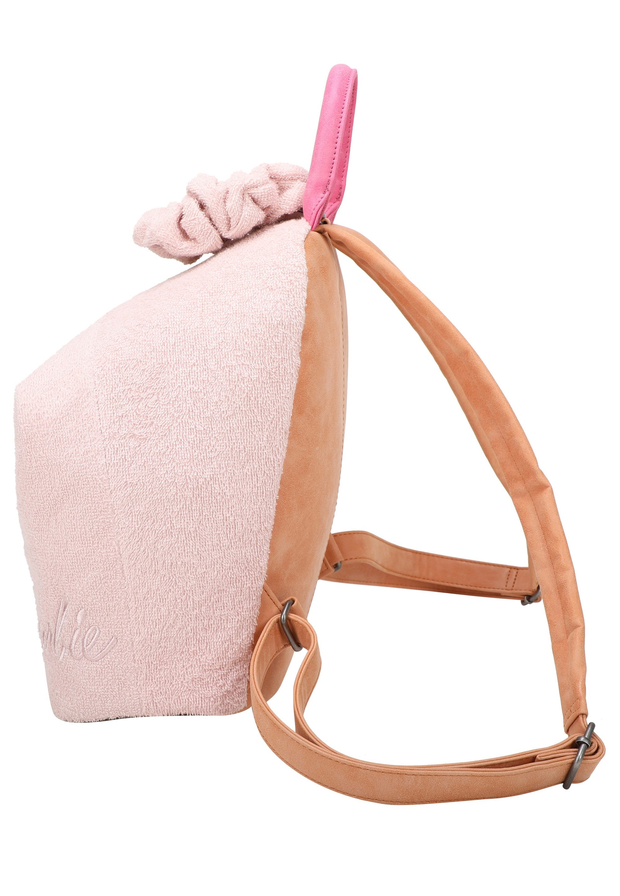 Fritzi aus Preußen Sportrucksack Marit Frottee Limited Barbie, mit abnehmbarem Haarband