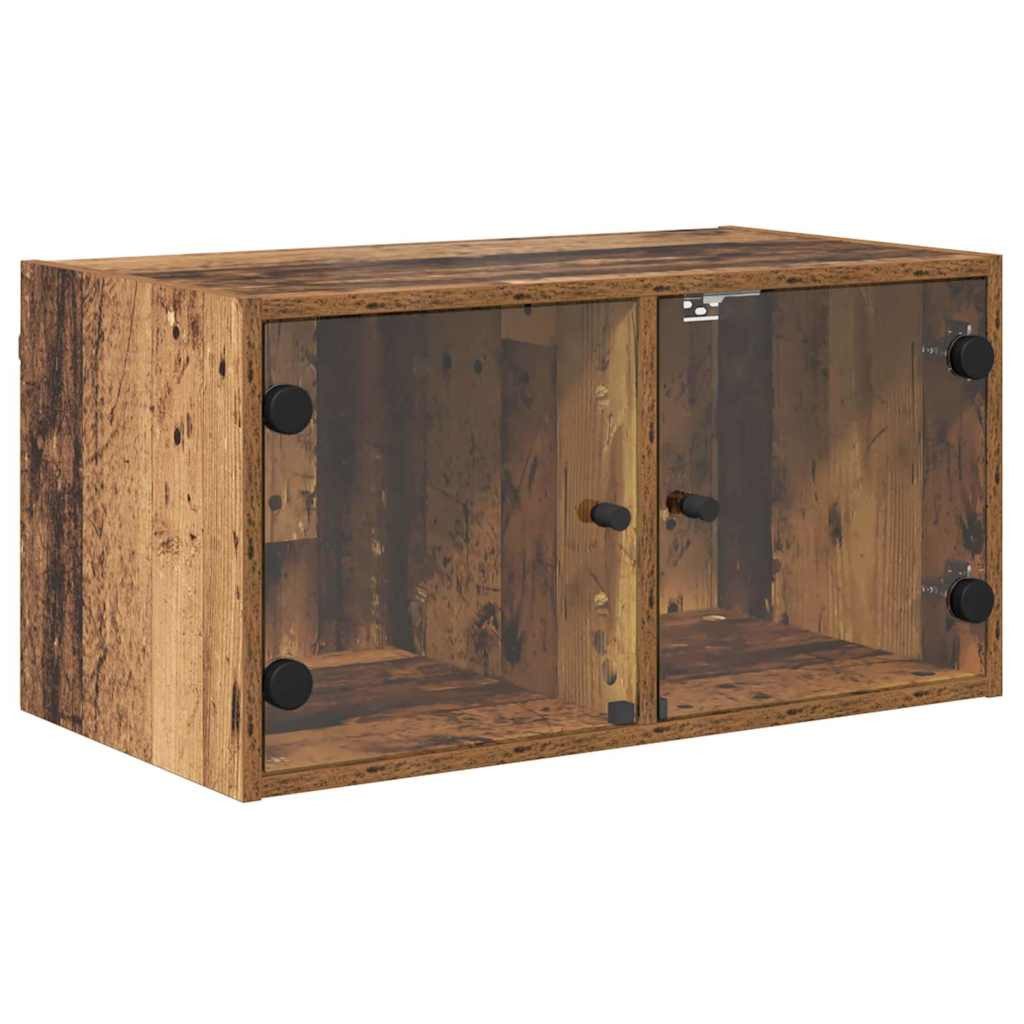 vidaXL Hängeschrank Wandschrank 68 x 37 x 35 cm Holzwerkstoff Altholz (1-St)