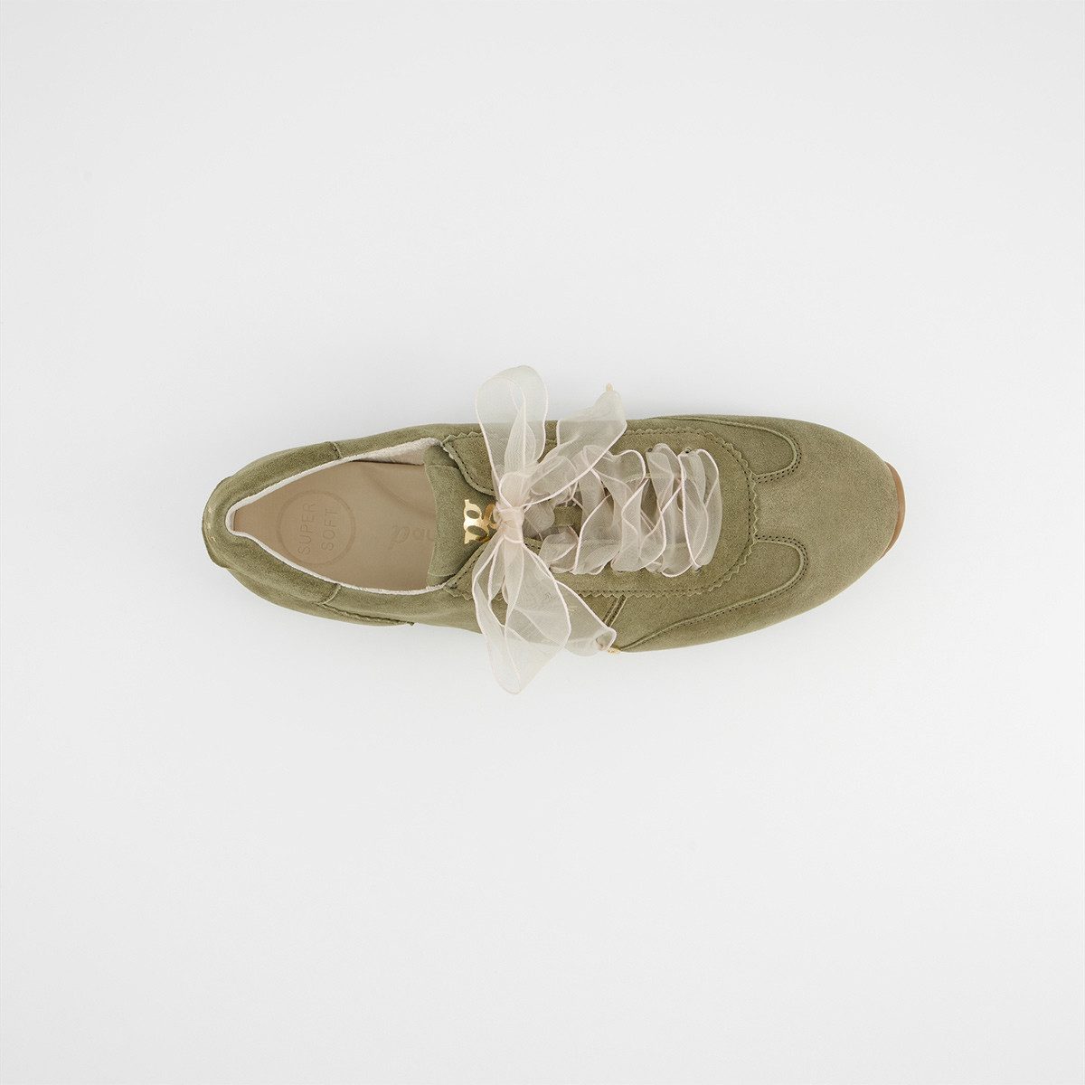 Paul Green Paul Green 5508-069, Sneaker, Grün / Pistazie, Damen Sneaker
