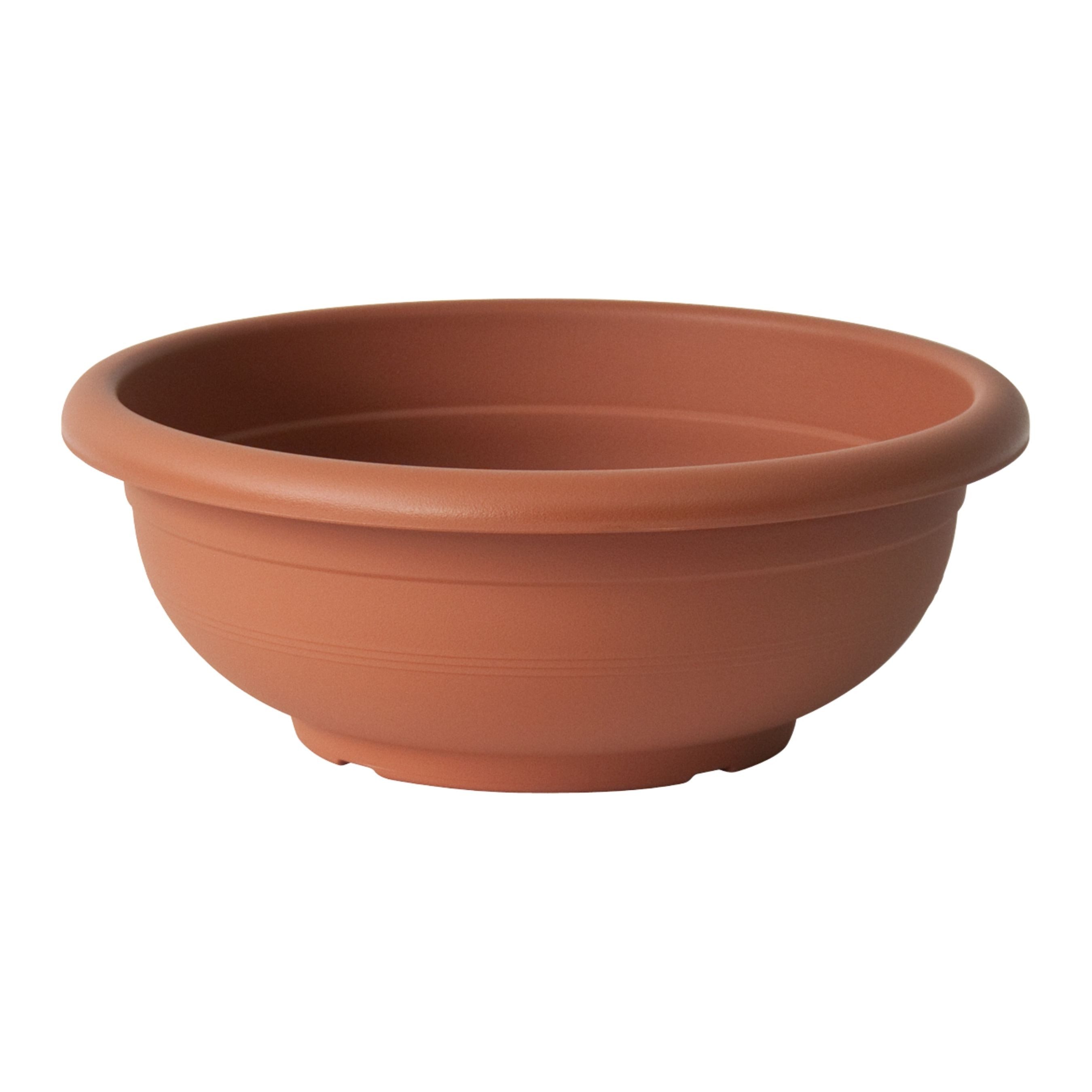 euro3plast Pflanzschale Pflanzschale Olimpo 30 cm Terracotta