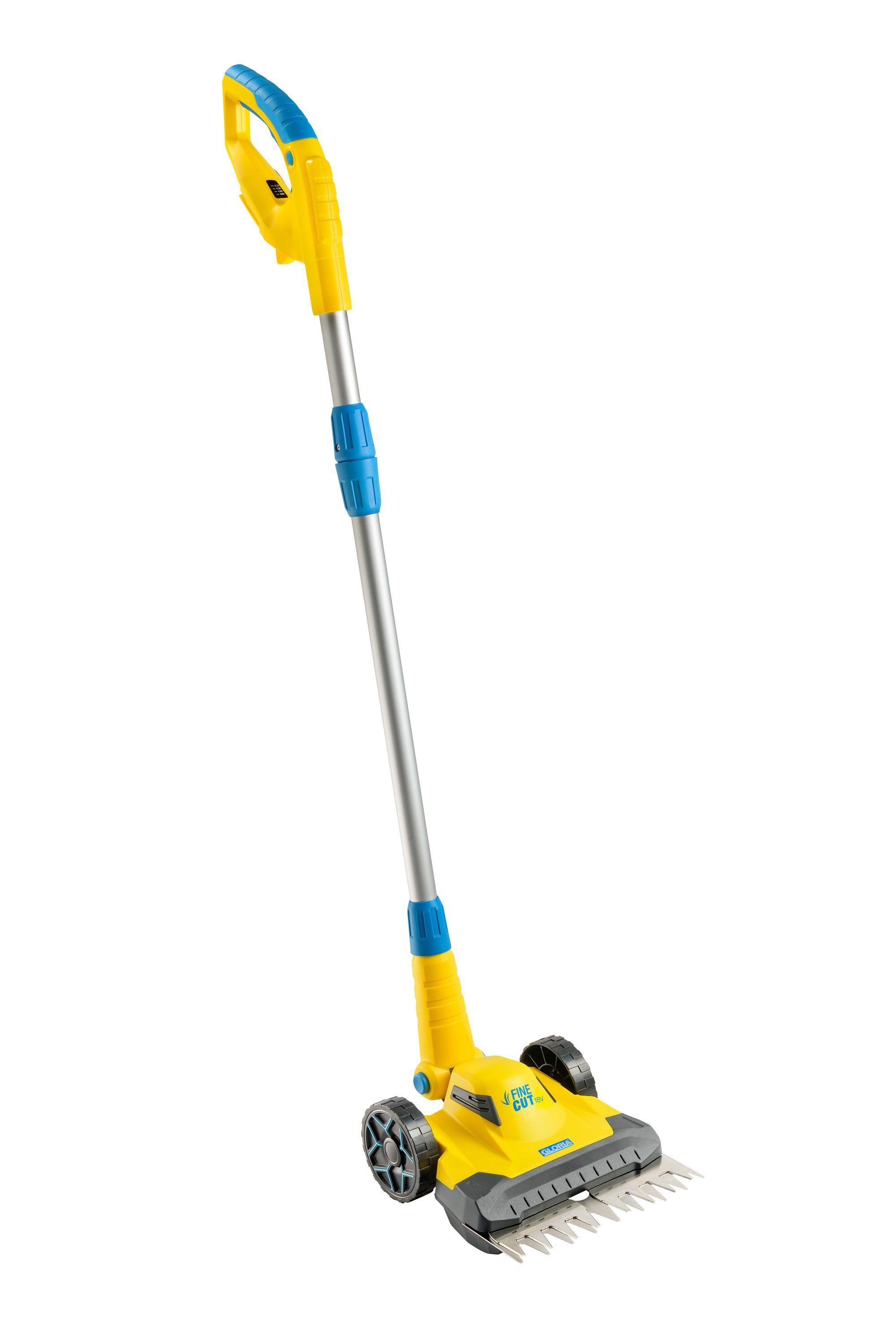 Gloria Elektro-Rasentrimmer FineCut 18V – Rasen- und Kantenschneider (ohne Akku)