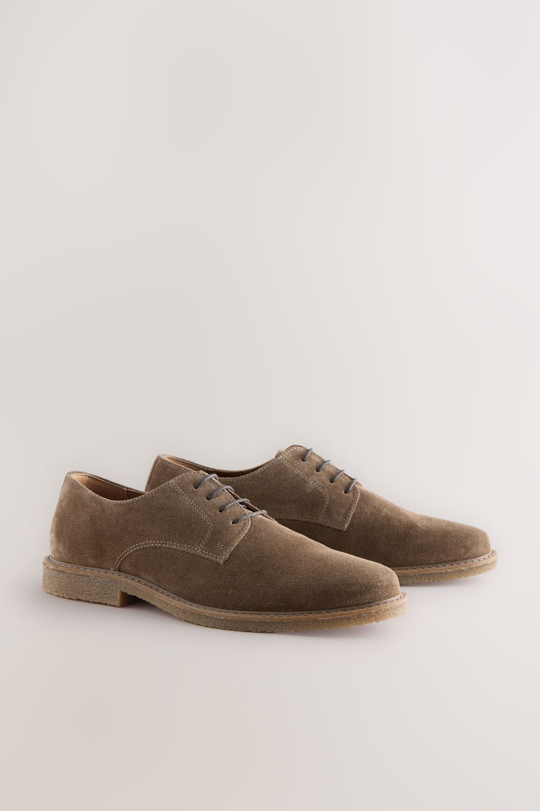 Next Derby-Schuhe aus Veloursleder Schnürschuh (1-tlg)