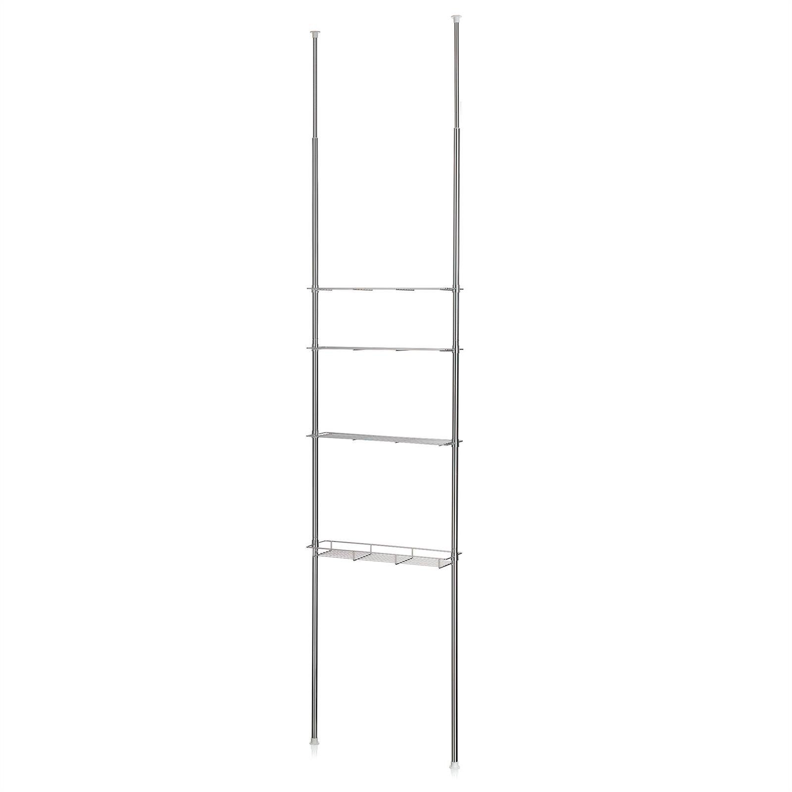 CARO-Möbel Standregal DUNJA, Duschablage DUNJA ohne Bohren Teleskop Badrega günstig online kaufen