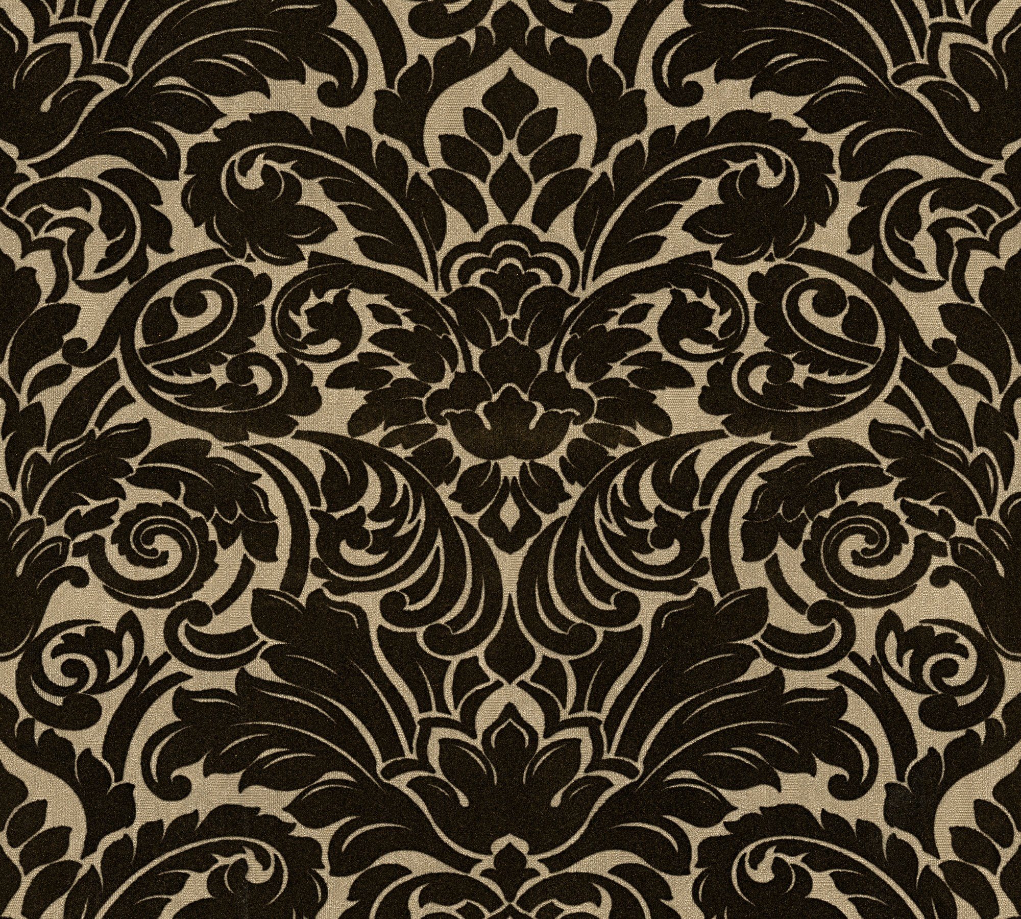 Architects Paper Vliestapete Castello, beflockt, Barock, gemustert, ornamental, Ornament Tapete Barock Tapeten Wohnzimmer Schlafzimmer Küche Design