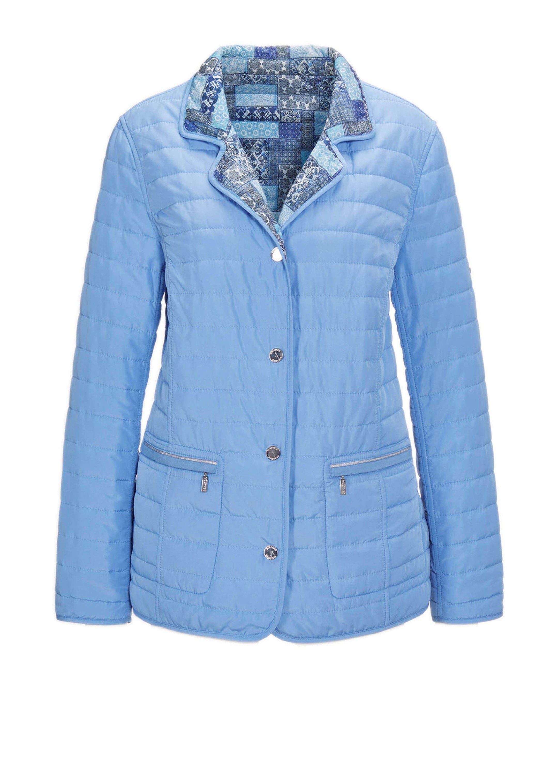 Steppjacke Kurzgröße: Leichte Steppjacke mit Wendefunktion
