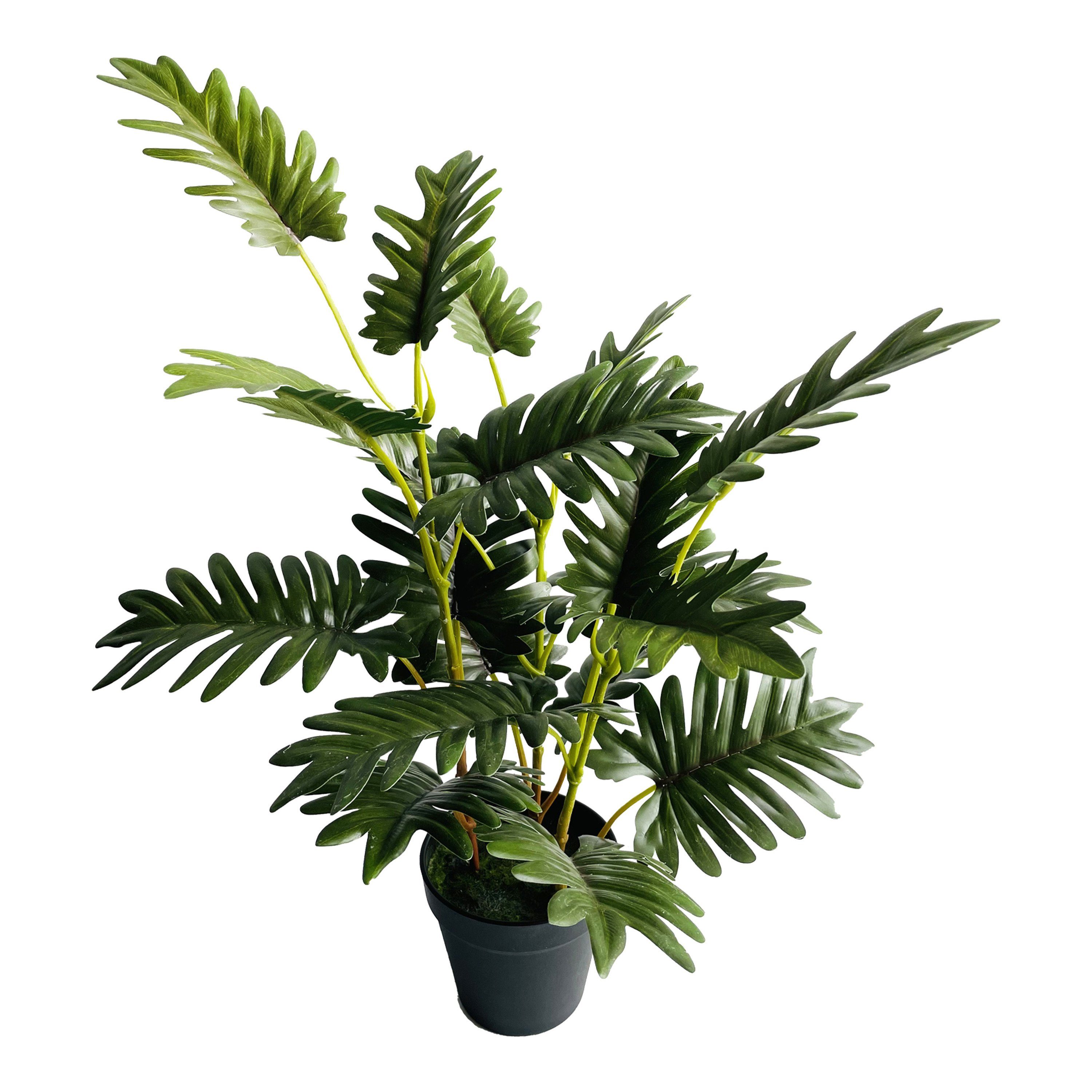 Philodendron, Höhe Topf Kunstpflanze Depot, 60 Kunstpflanze cm im