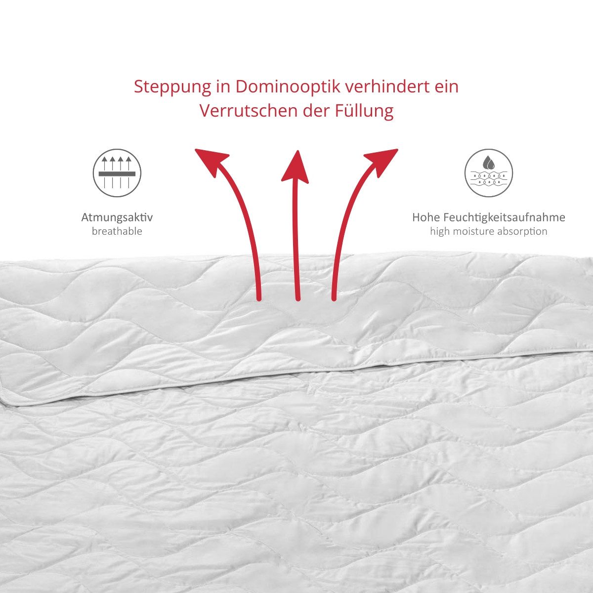 liebling Naturfaserbettdecke Wildseidendecke, Füllung: 100% Wildseide, Bezug: Mako-Satin aus 100% Baumwolle, 135 x 200cm, 155 x 220 cm und weitere Größen, für warme Sommernächte