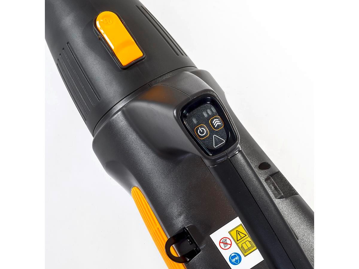STIGA GARDEN Akku-Laubbläser BL 700e 48V, (2 St), leistungsstarke 500-W-Motor, 60m/s Blasgeschwindigkeit
