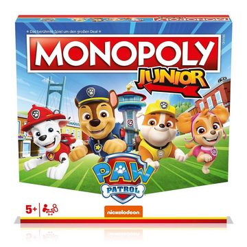 Winning Moves Spiel, Brettspiel Monopoly Junior - Paw Patrol