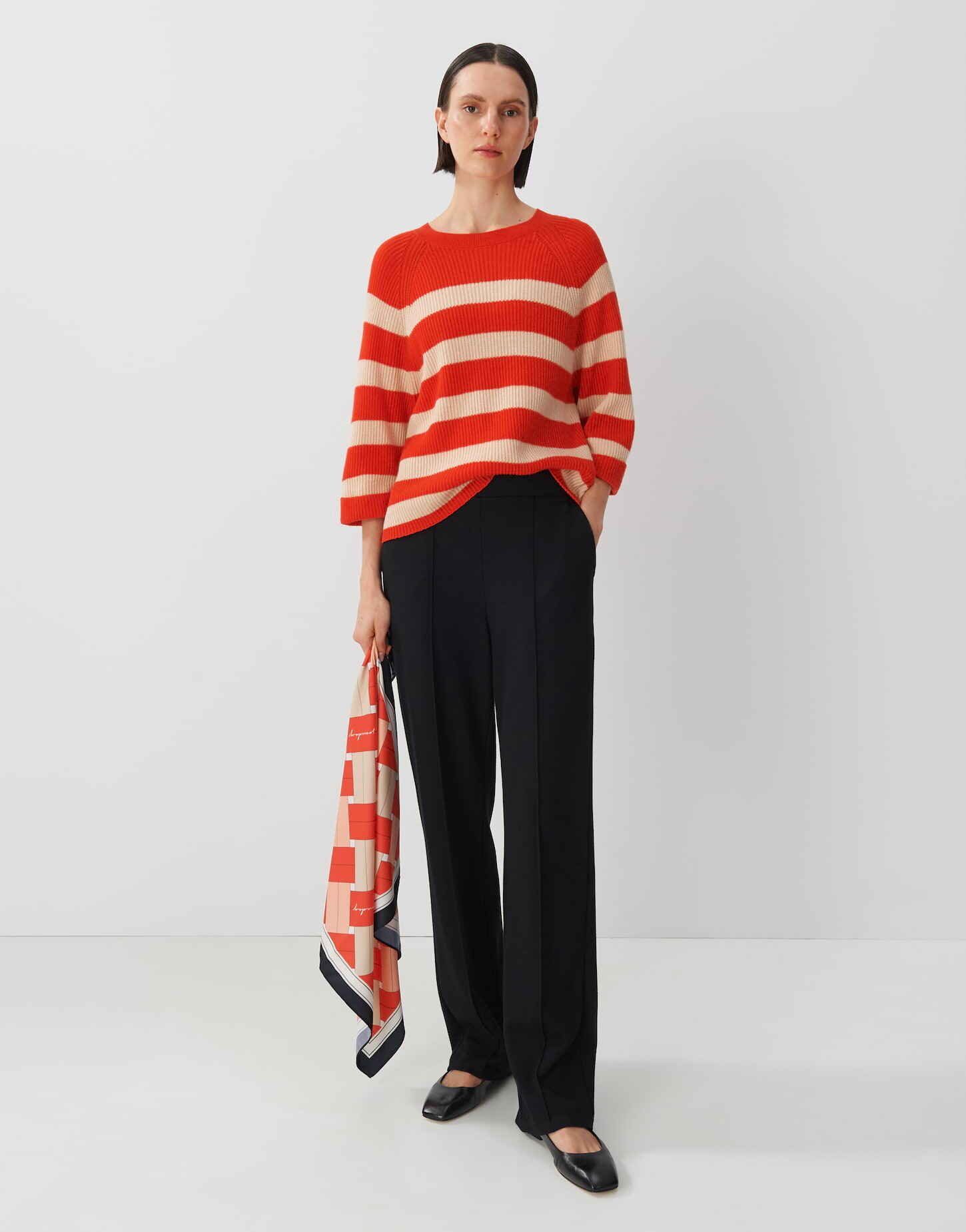 someday Strickpullover Tijou stripe